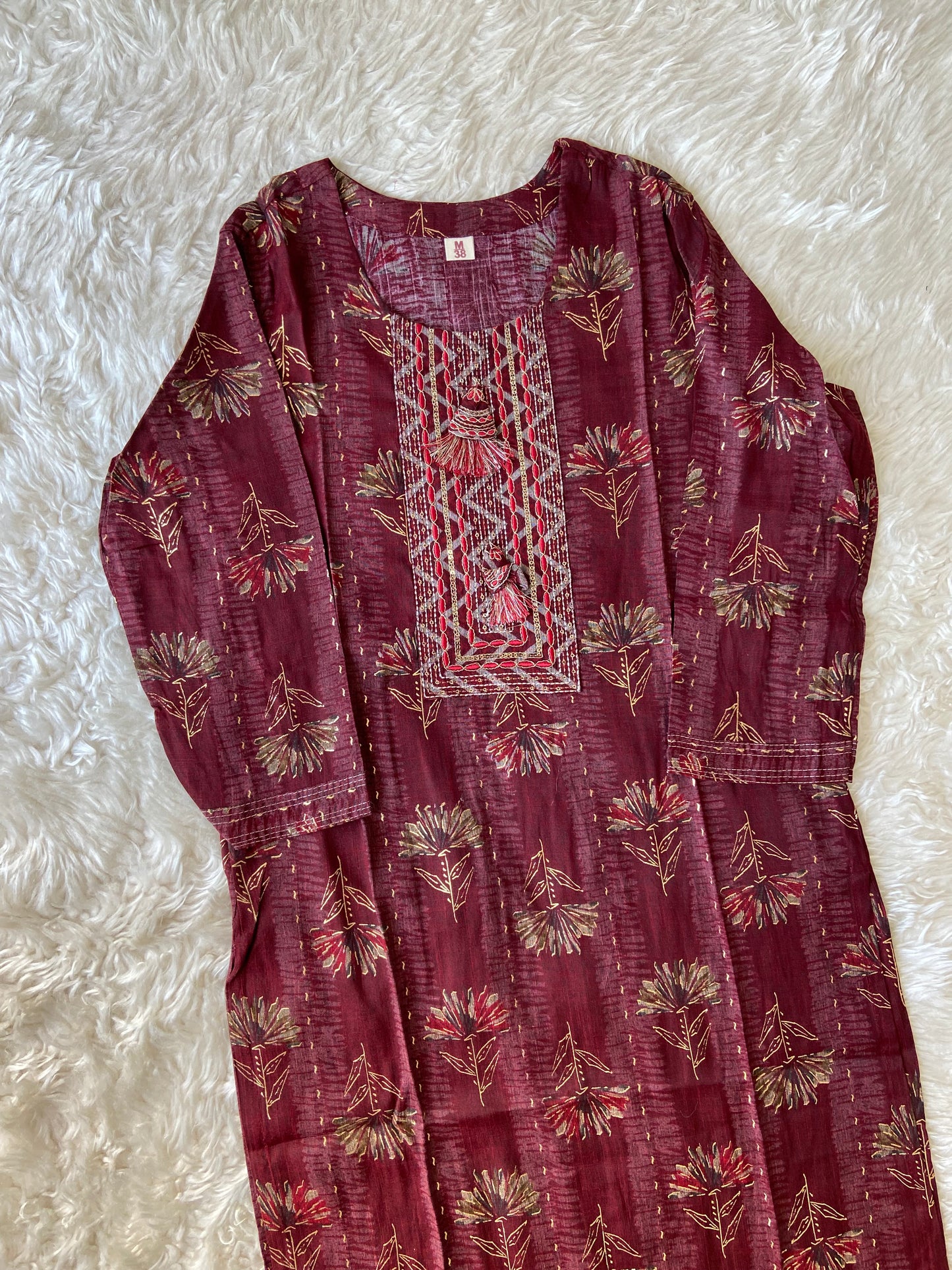 Soft Rayon Kurti Pant Set