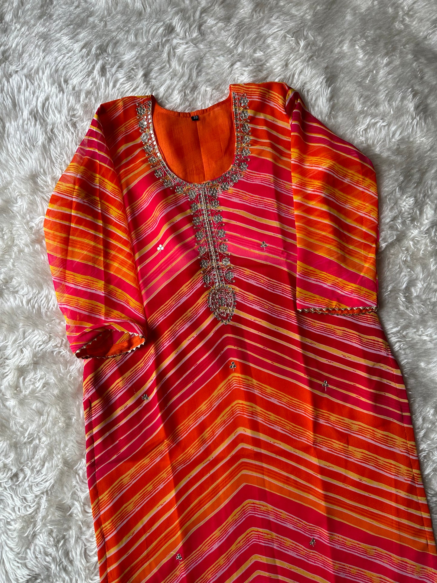 Georgette kurti