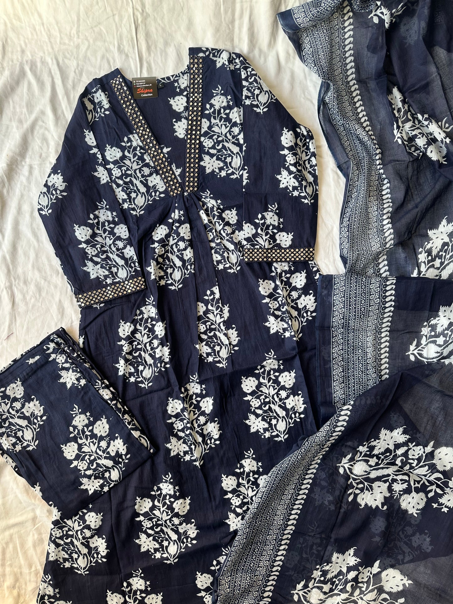 Hit Seller 🤩 FLARE Kurti Pant Dupatta Set