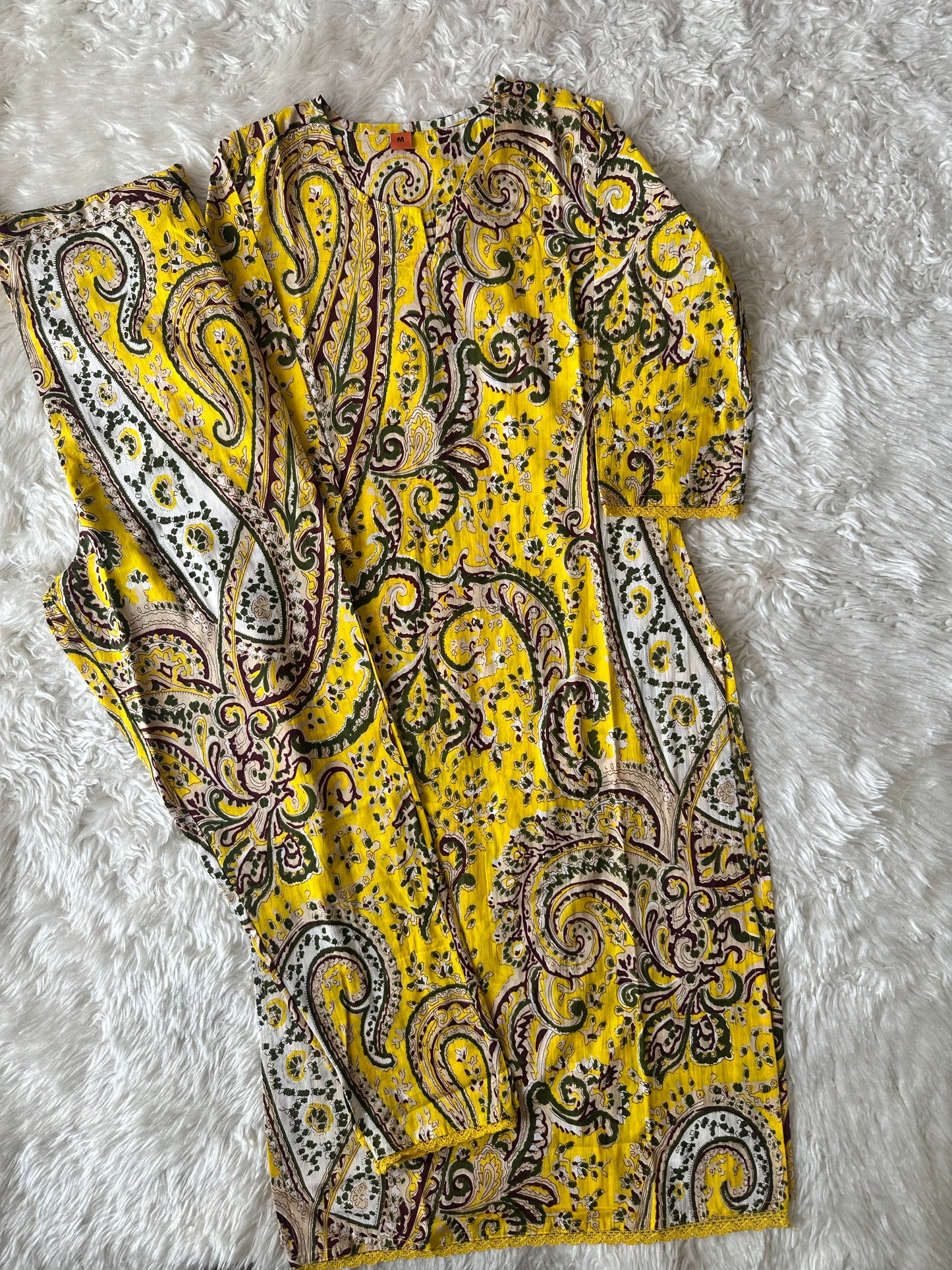 Cotton Kurti Pant Set