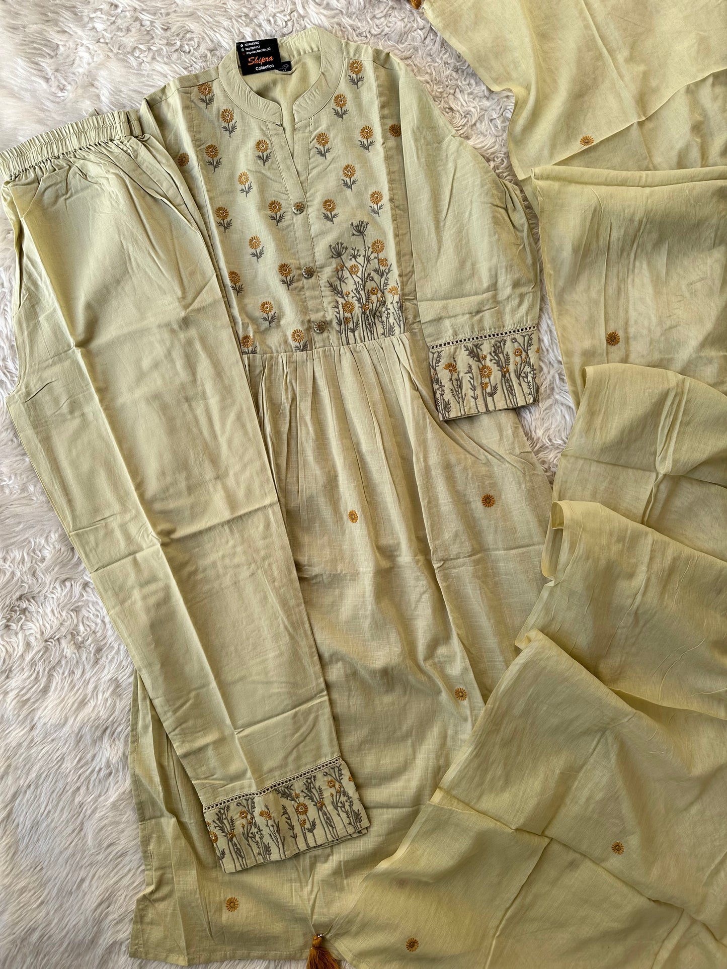 Premium Cotton Thread Work Collection