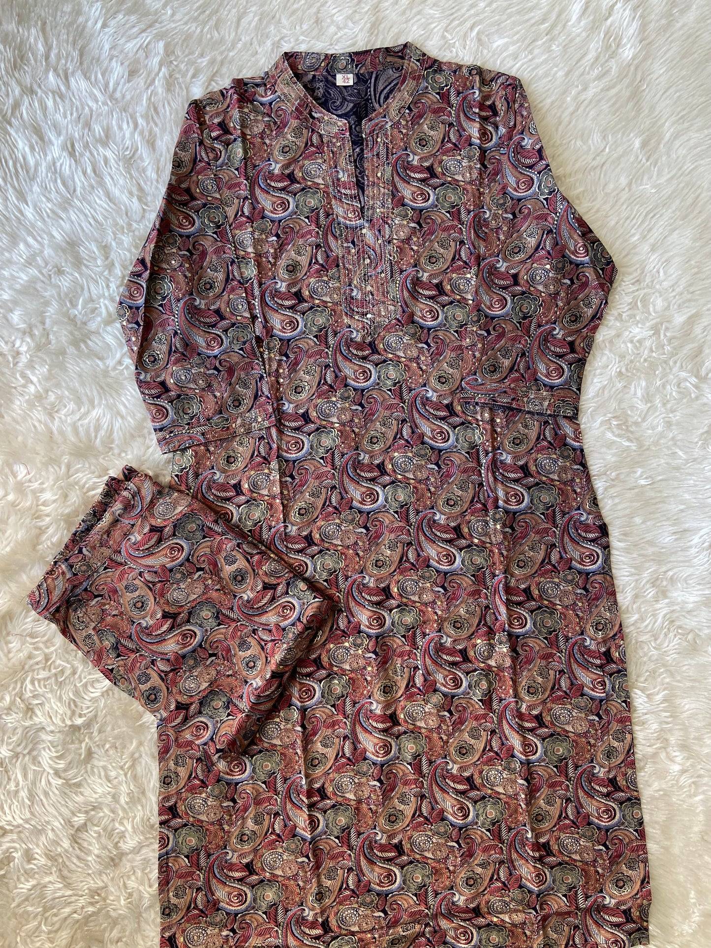 Soft Rayon Kurti Pant Set