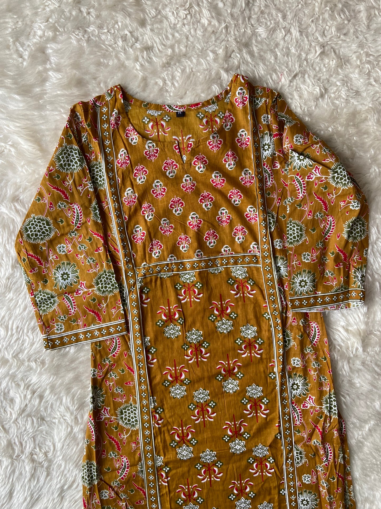 Cotton Kurti Pant Set