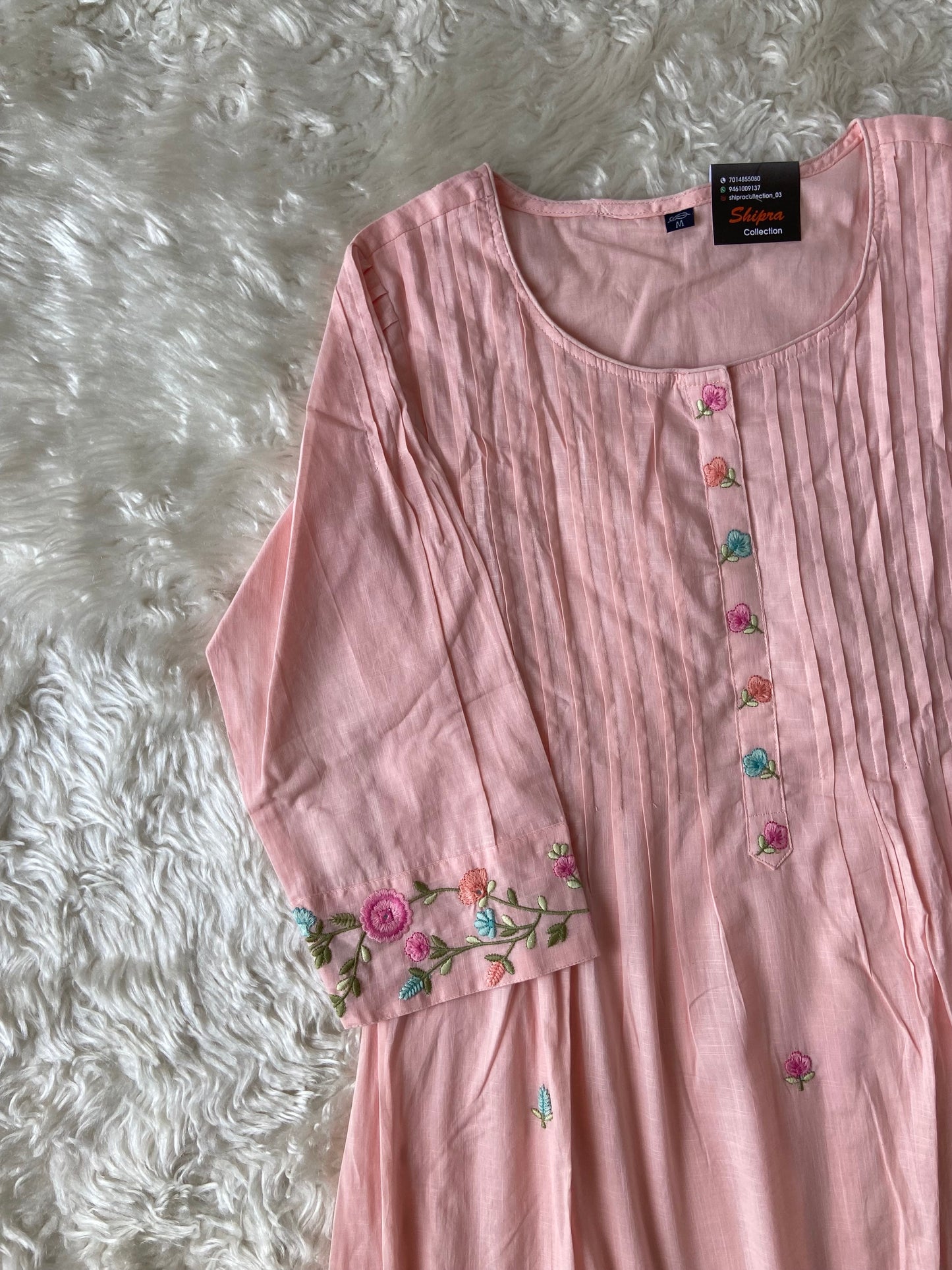 Steal Deal 🚨 Mul Cotton Kurti Pant Dupatta Set