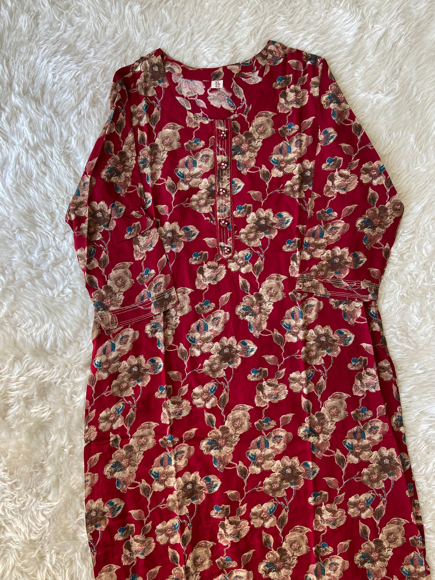 Soft Rayon Kurti Pant Set