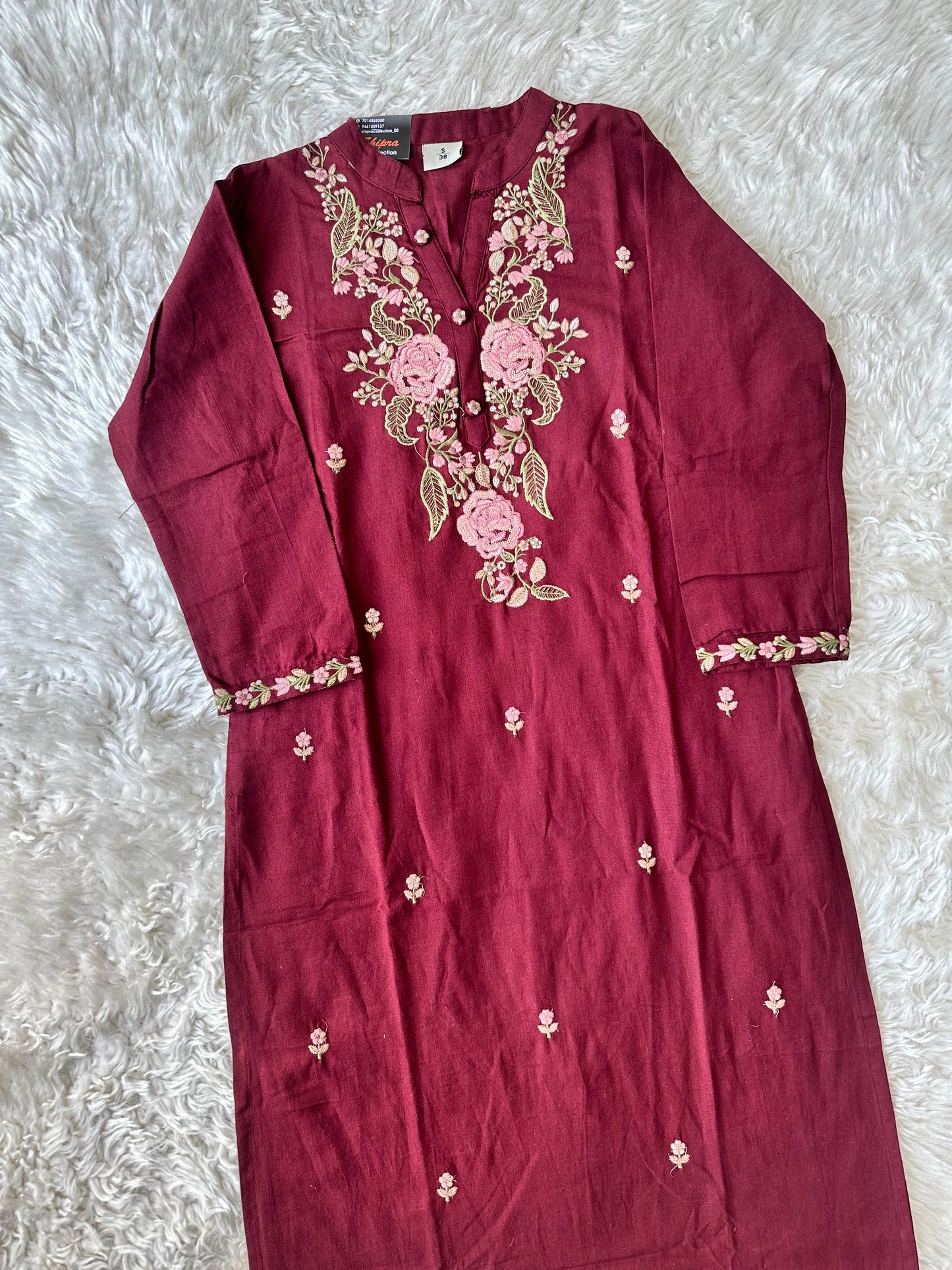 Steal Deal 🚨 Premium Cotton Kurti Pant Dupatta Set