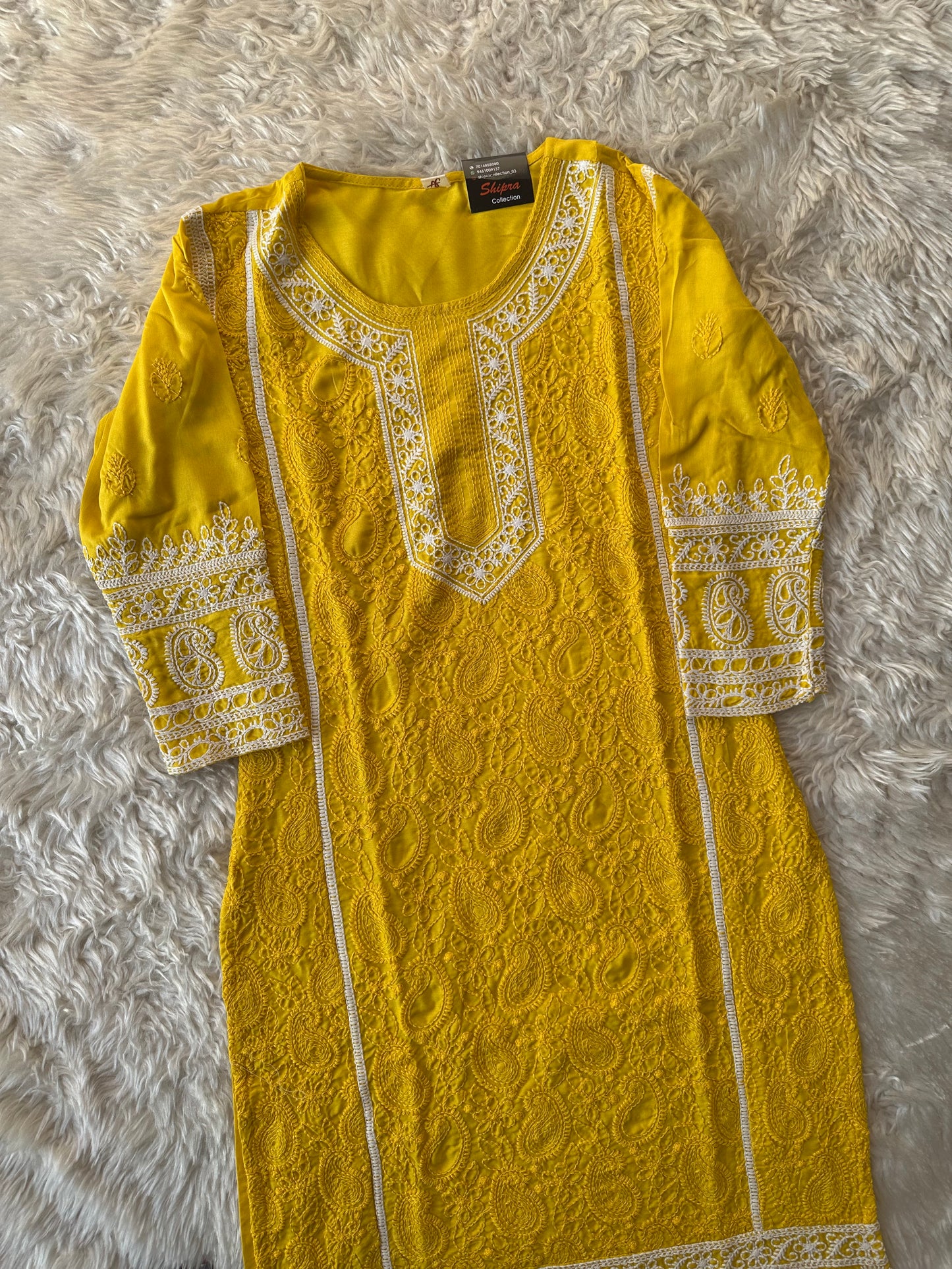 Rayon Kurti Pant Set