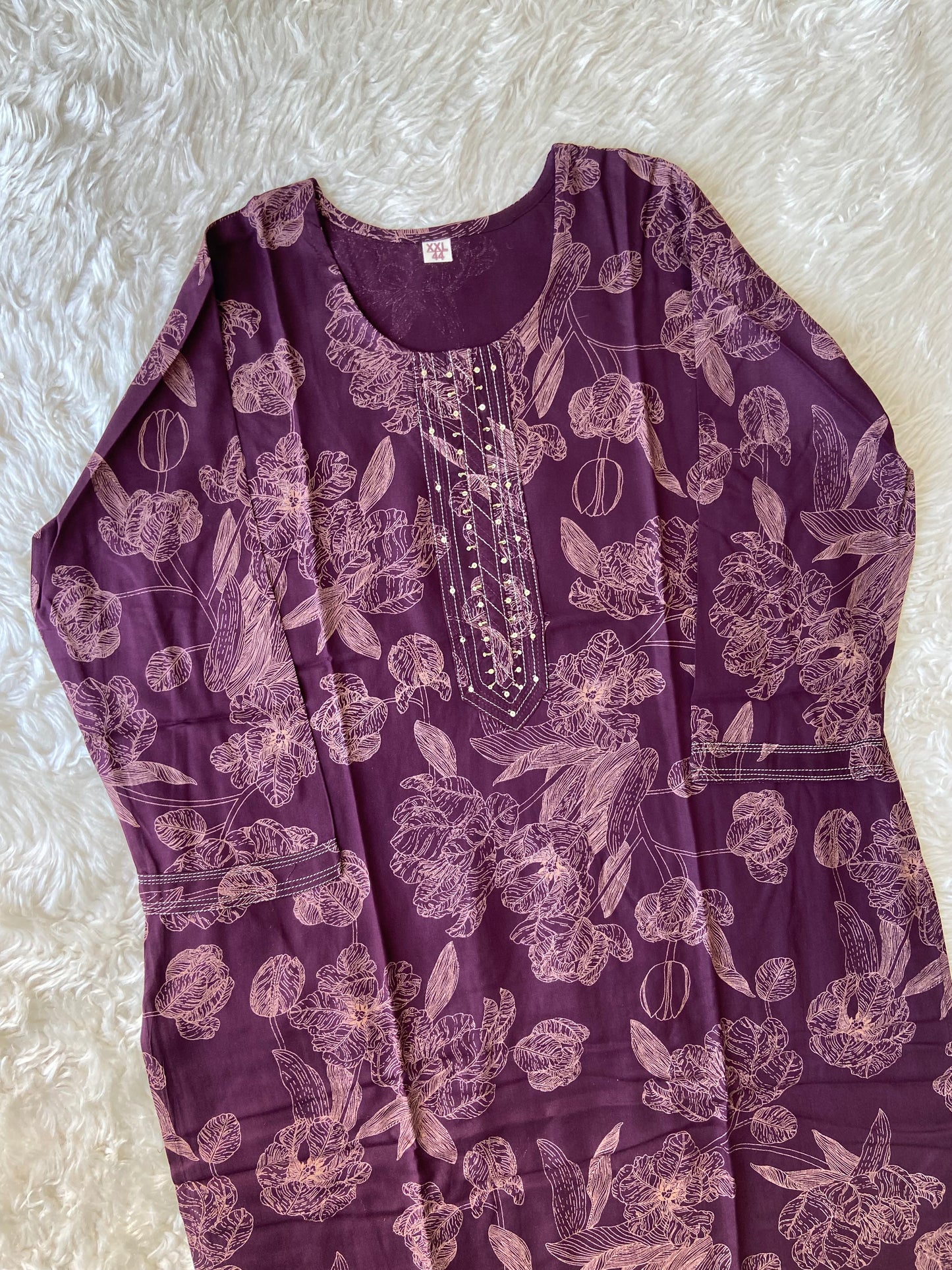 Soft Rayon Kurti Pant Set