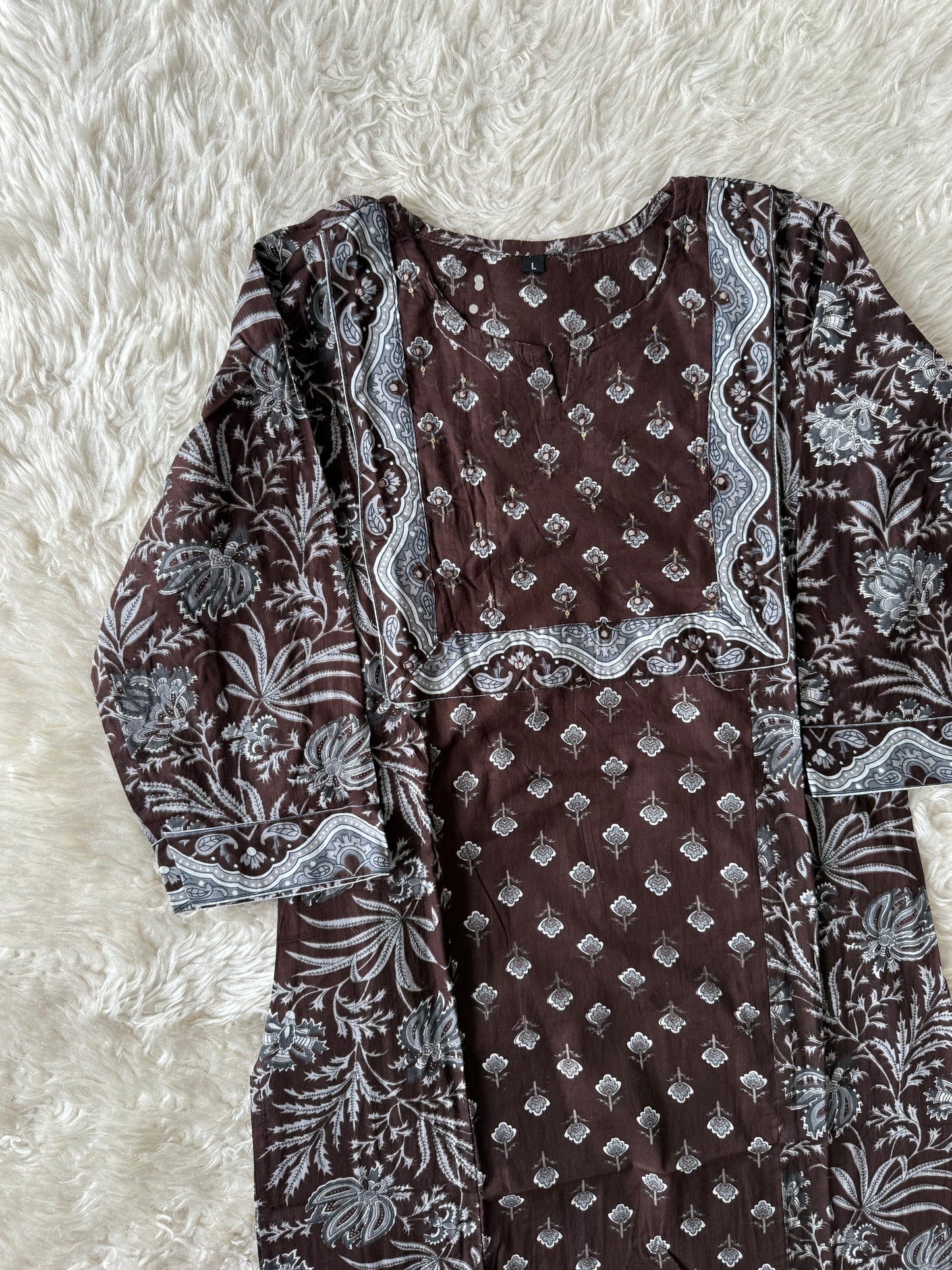 Budget Friendly Kurti Pant Dupatta Set