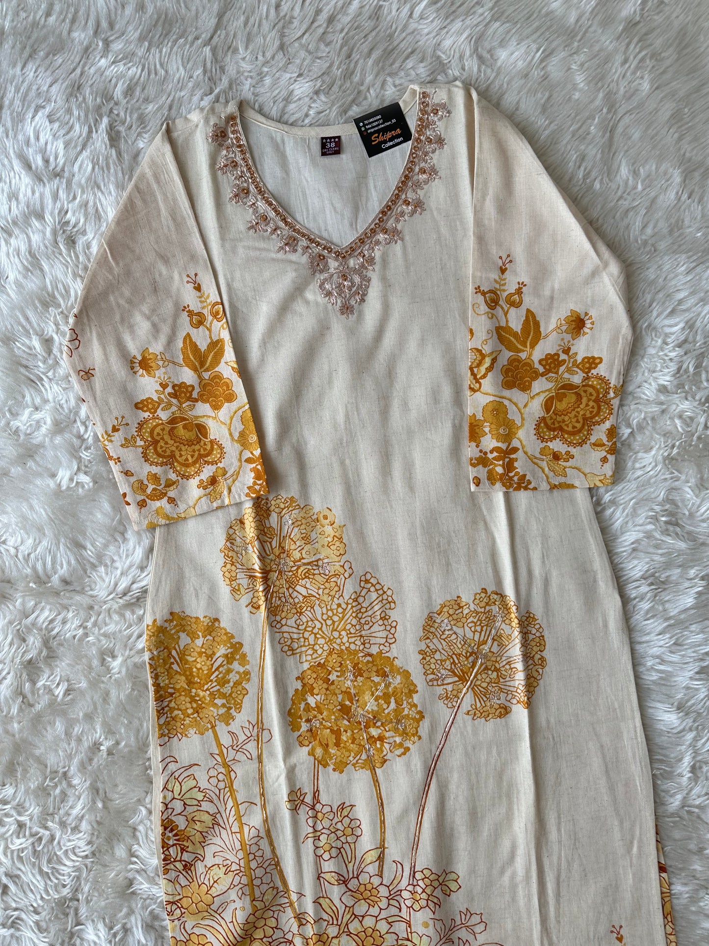 Khadi Cotton Kurti plazo Set Lehariya dupatta