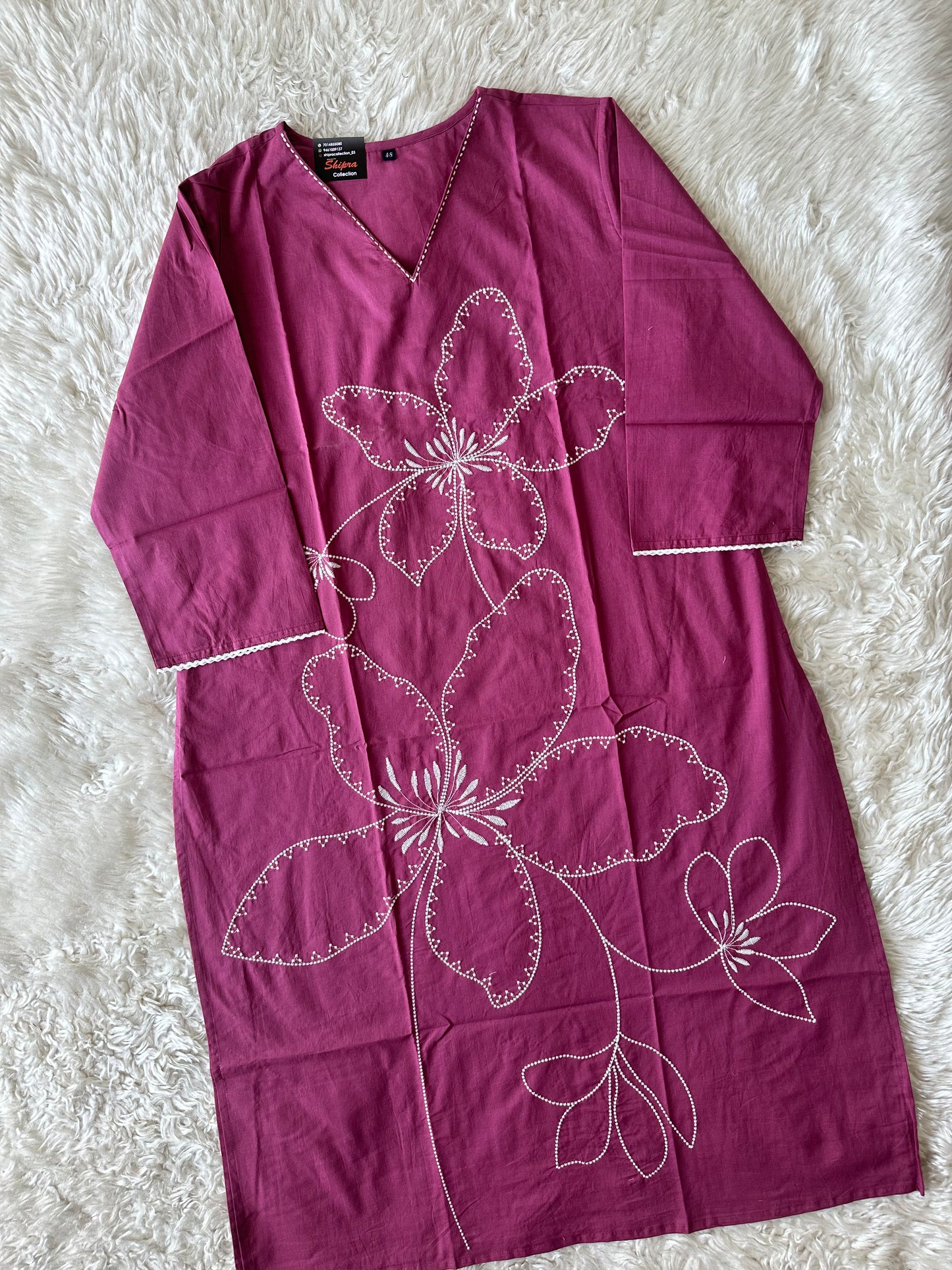 Premium Cotton Thread Work Collection