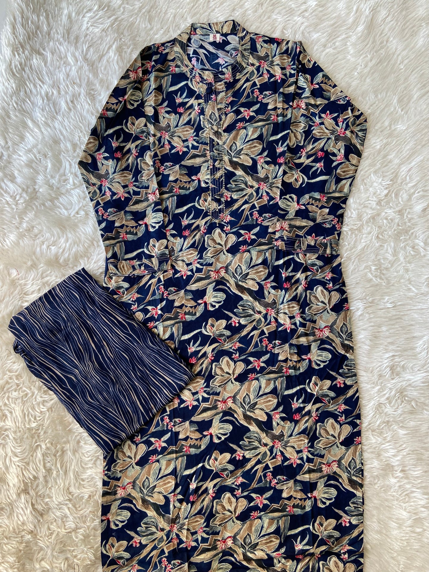 Soft Rayon Kurti Pant Set