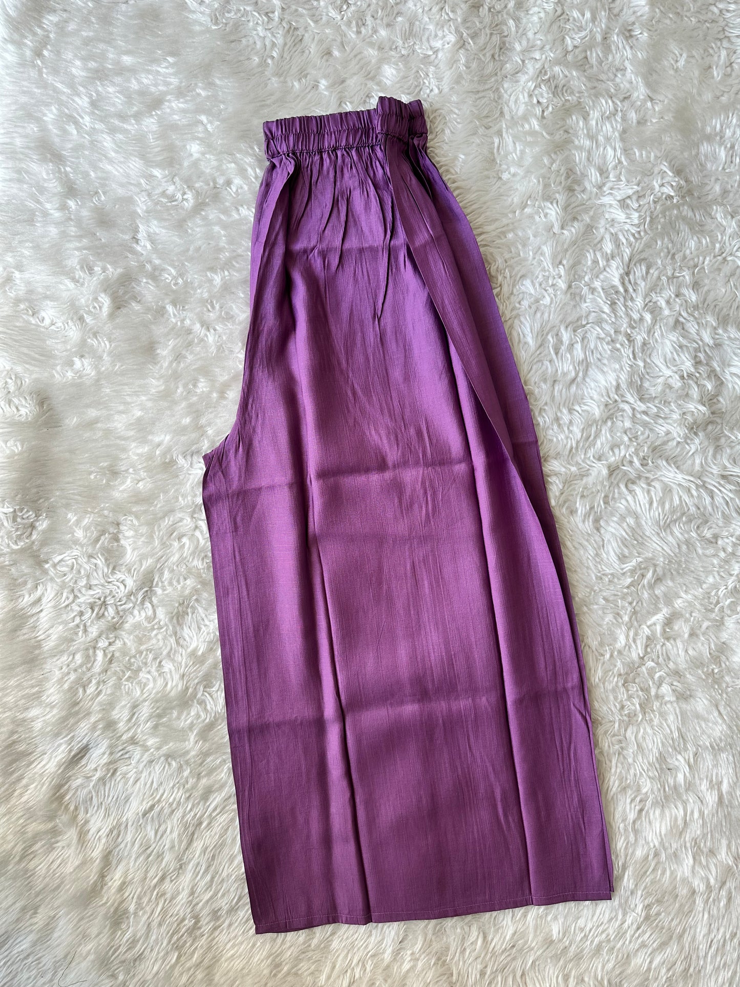 Pure Muslin Silk Kurti Plazo Set