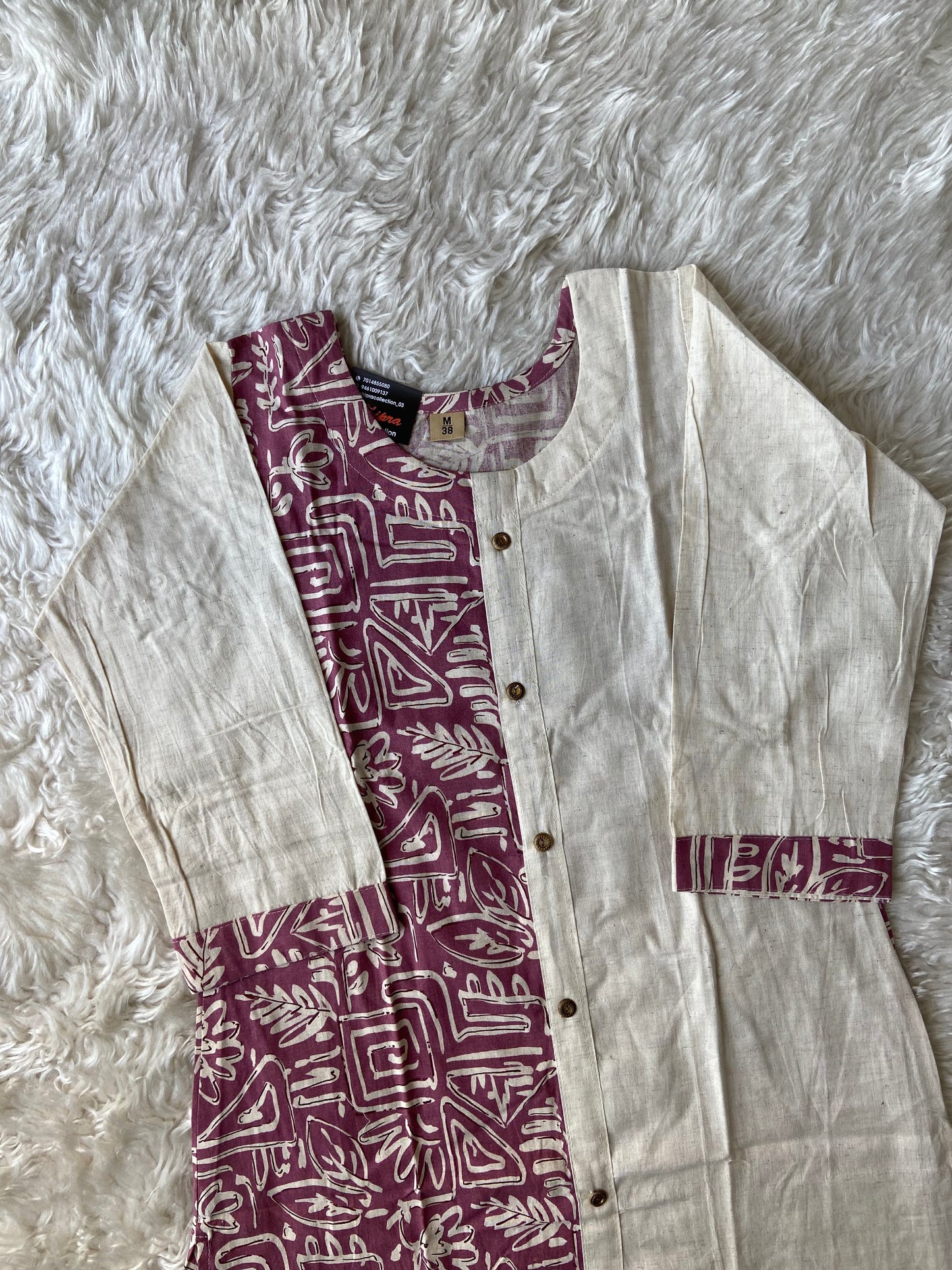 Soft Khadi Cotton Co-ord Set