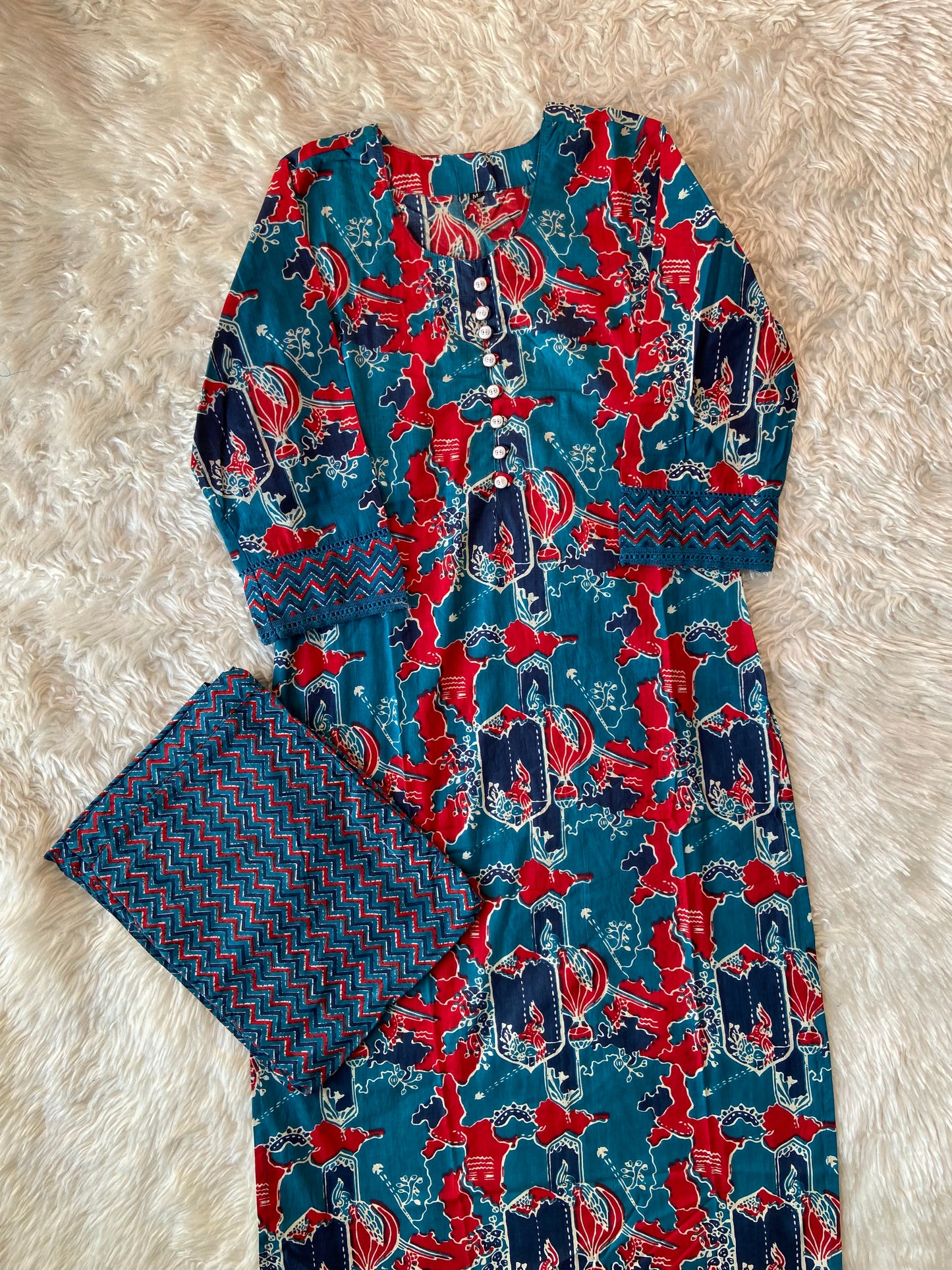 Stock Clearance 🚨 Cotton Kurti Pant Set