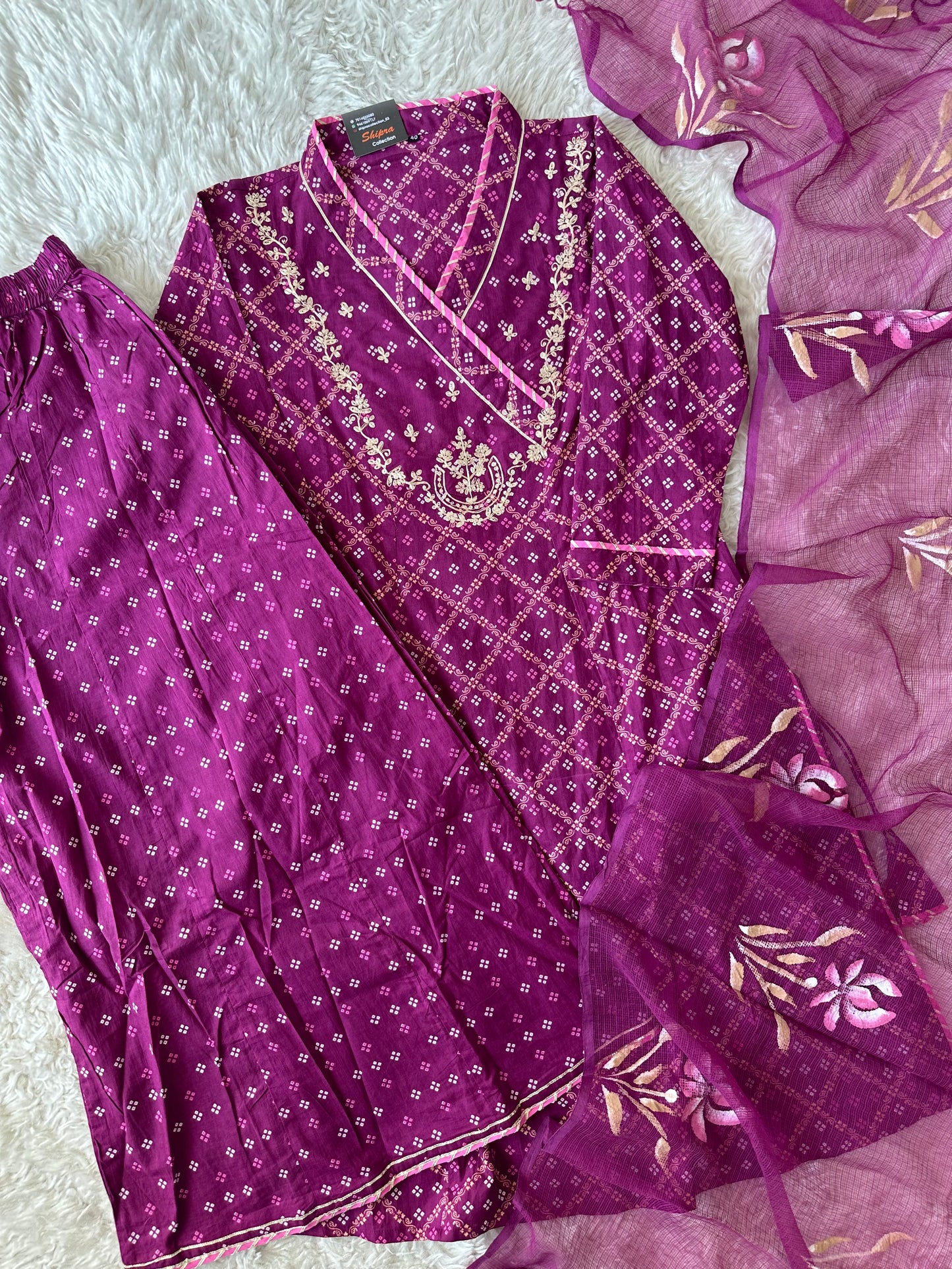 Hand Painted Doriya Love ♥️ Set