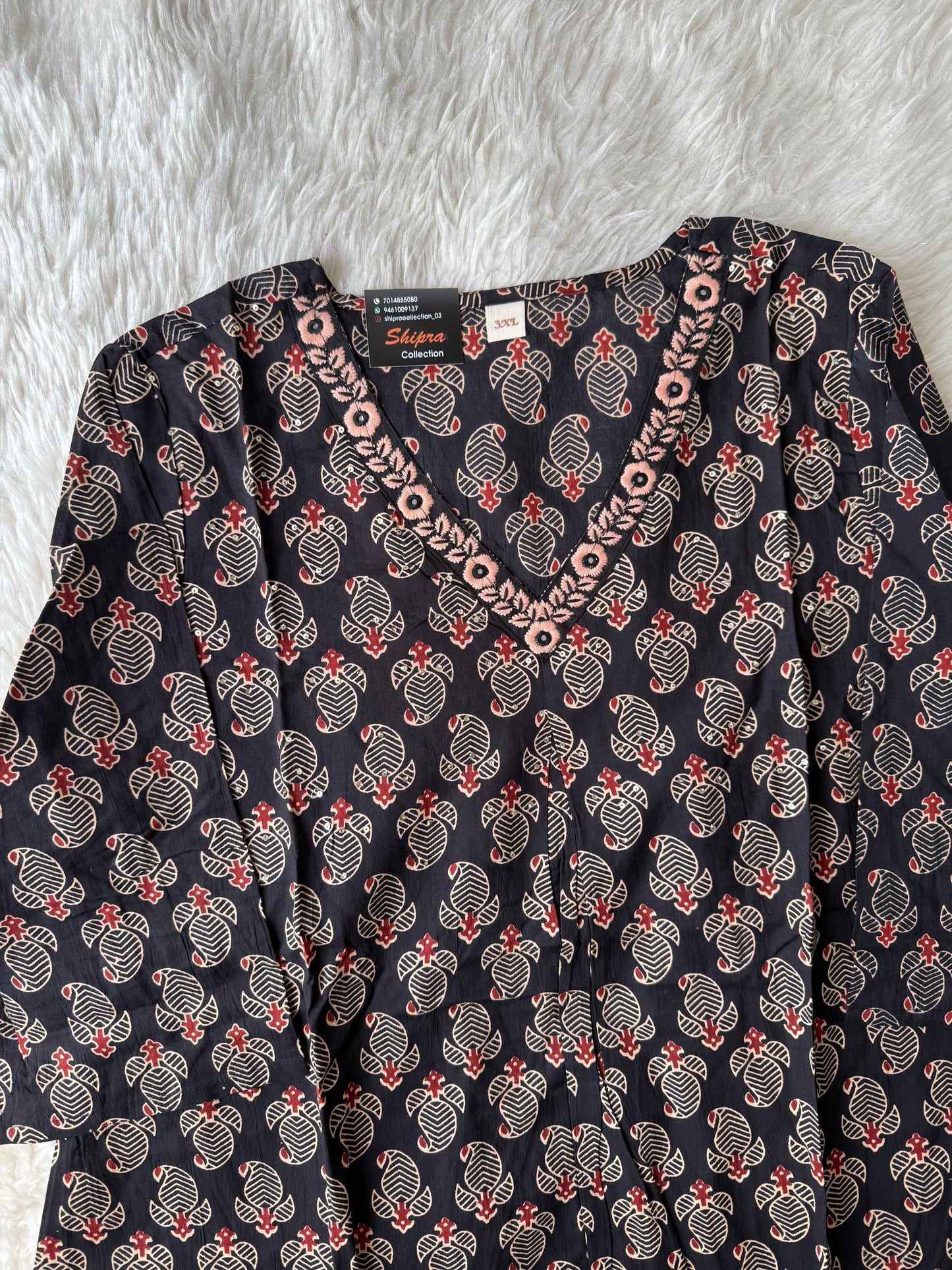 Premium Cotton Kurti Pant Dupatta Set