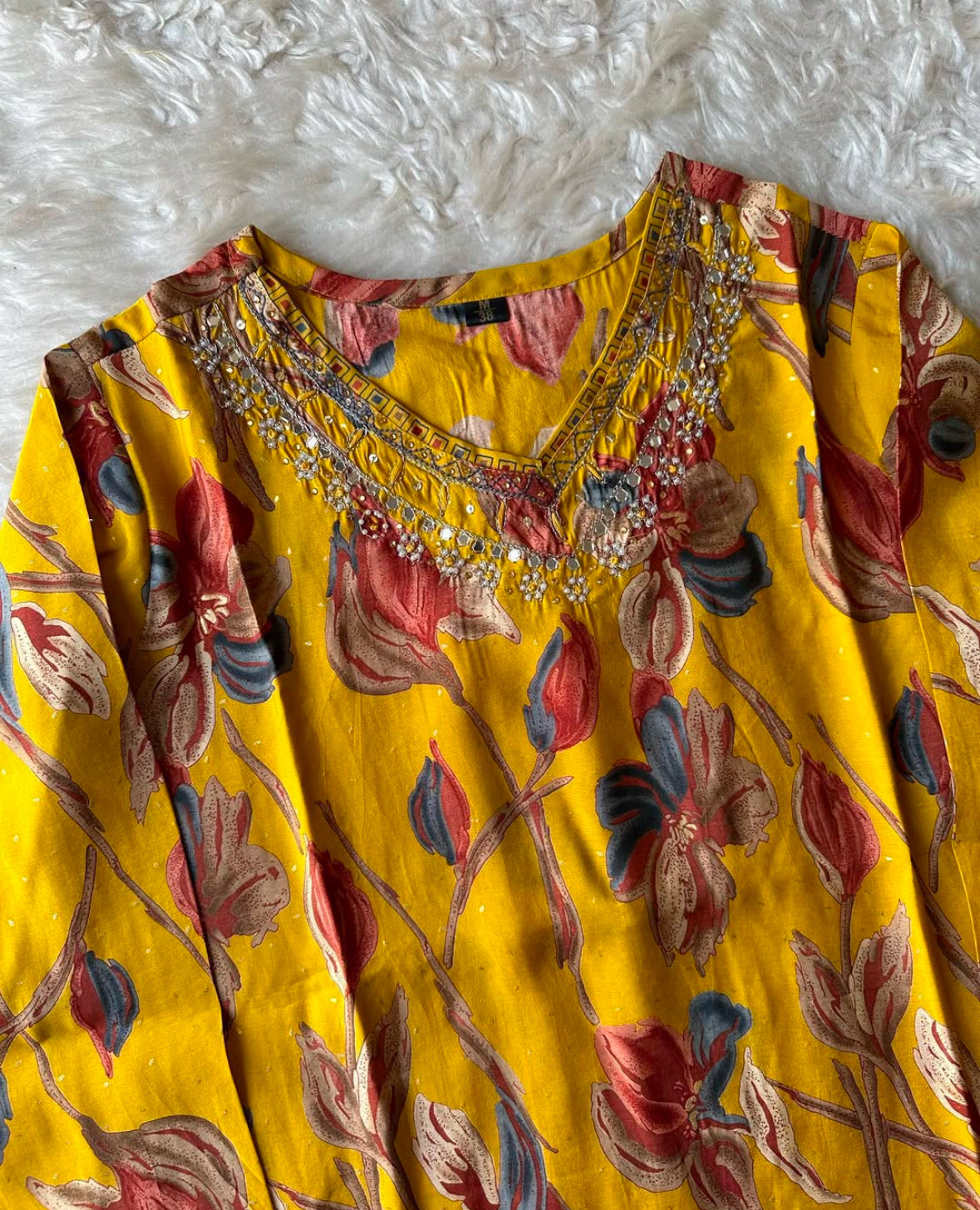 Stock Clearance 🚨 Pure Muslin Silk Kurti Pant Set