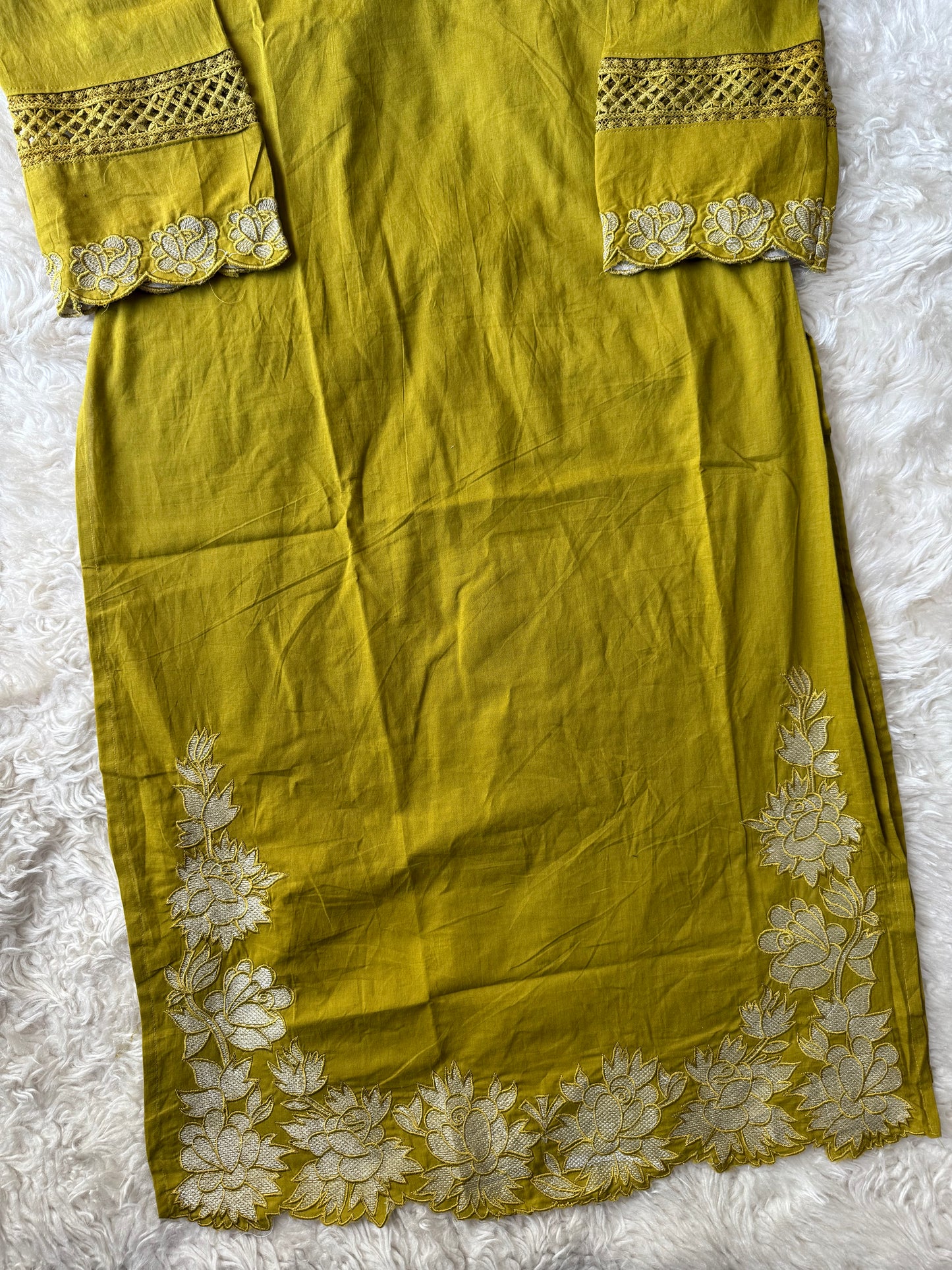 Budget Friendly Kurti Pant Dupatta Set