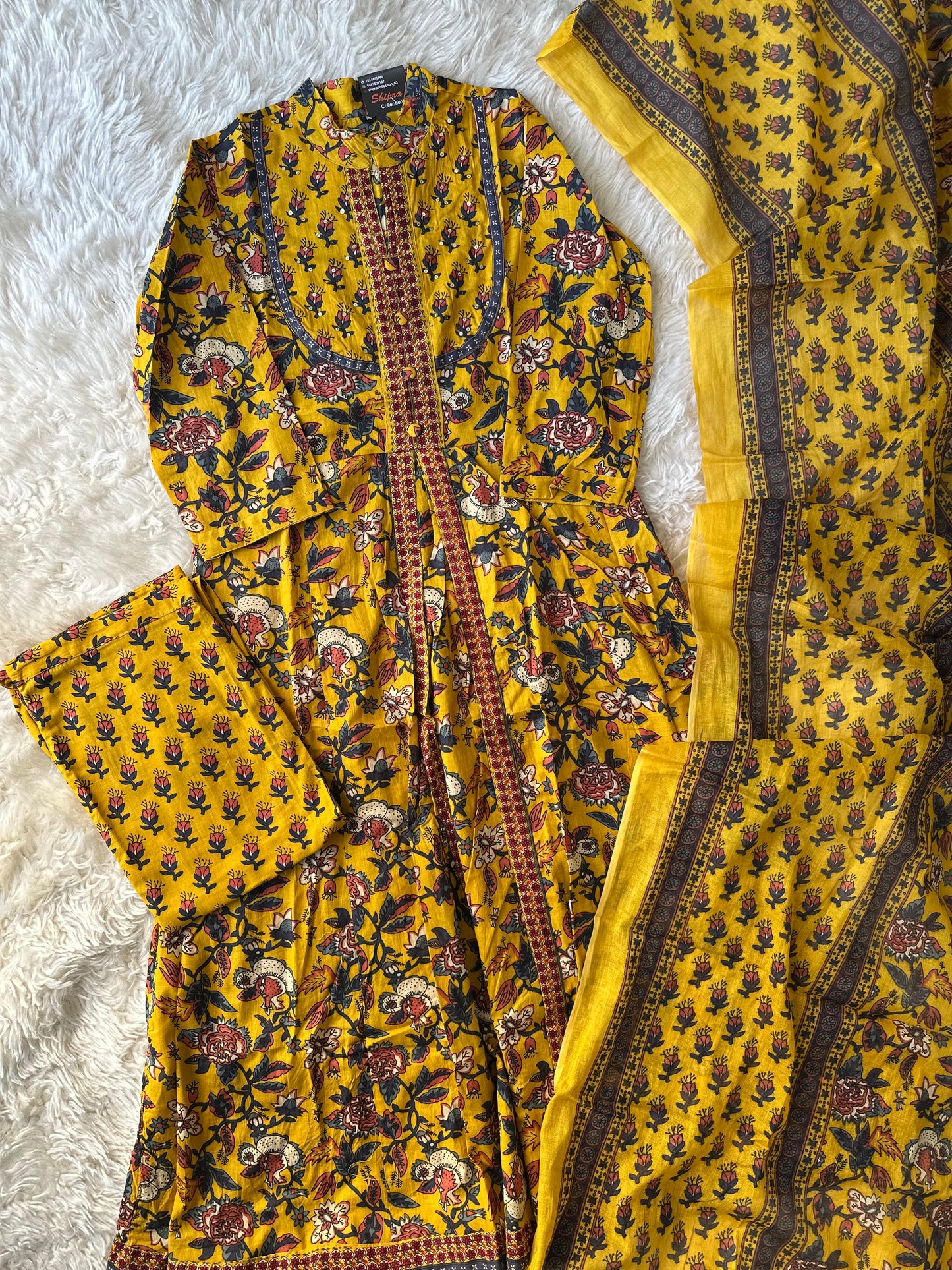 Harshita’s Fav ♥️ FLARE Kurti Pant Dupatta Set