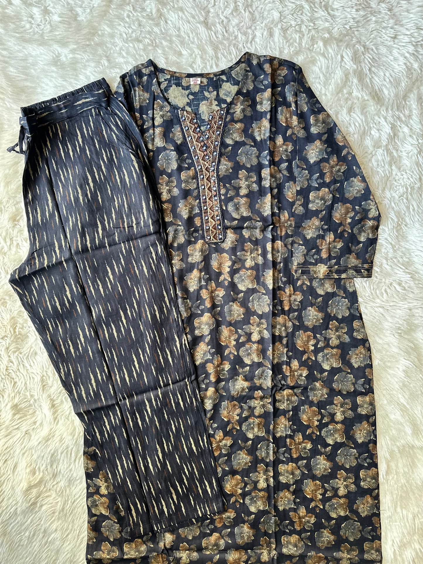 Soft Rayon Kurti Pant Set