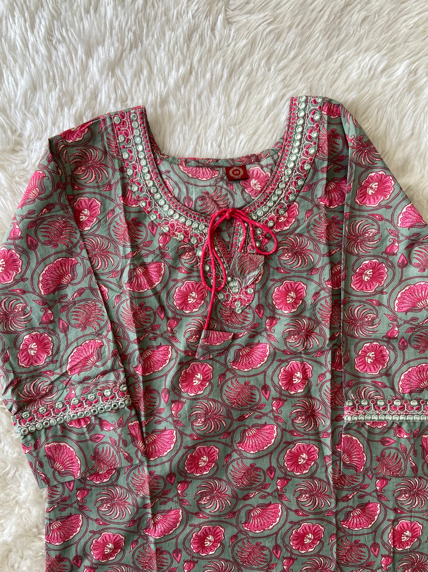 Pure Cotton Short Kurti