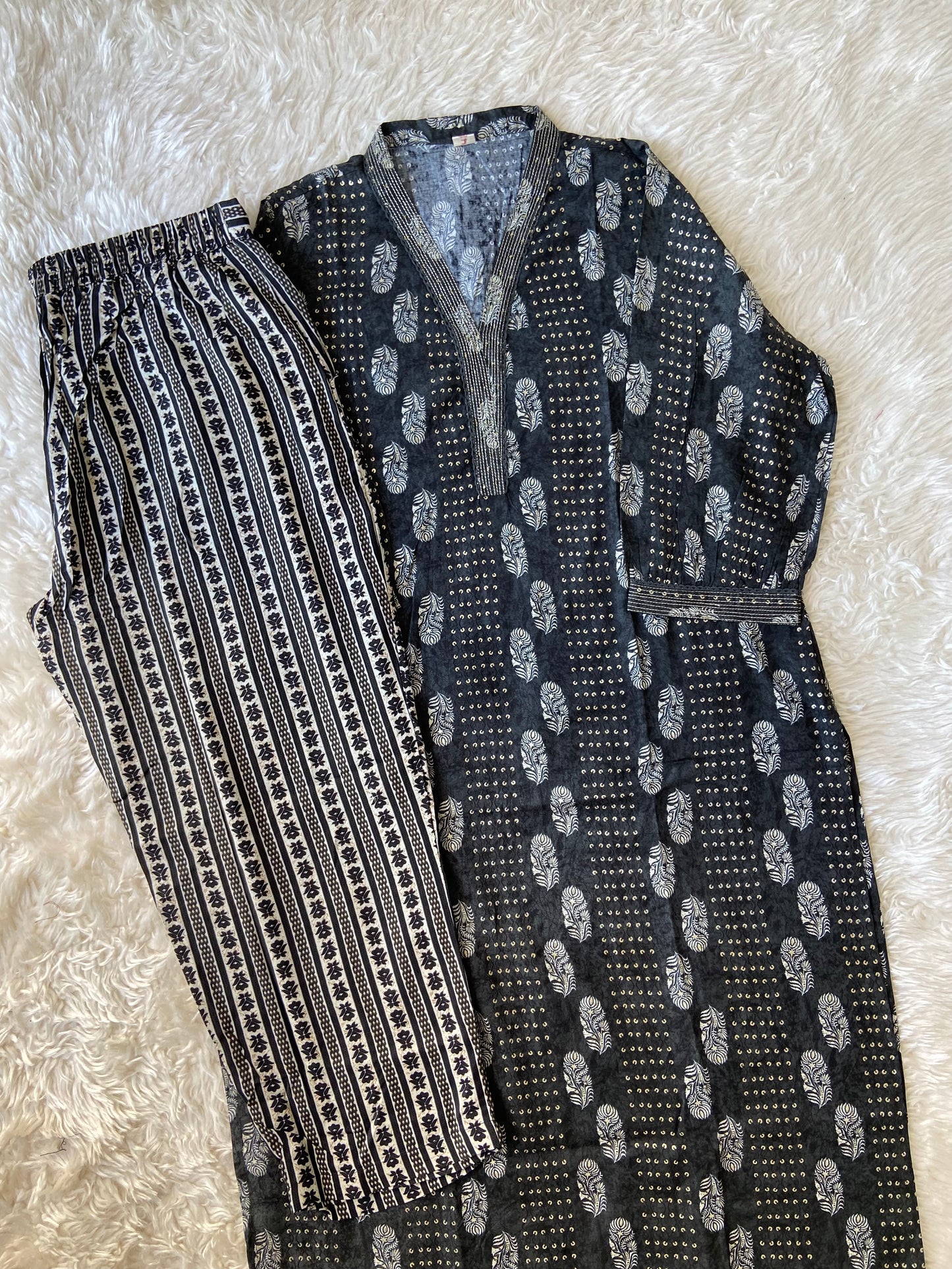 Soft Rayon Kurti Pant Set