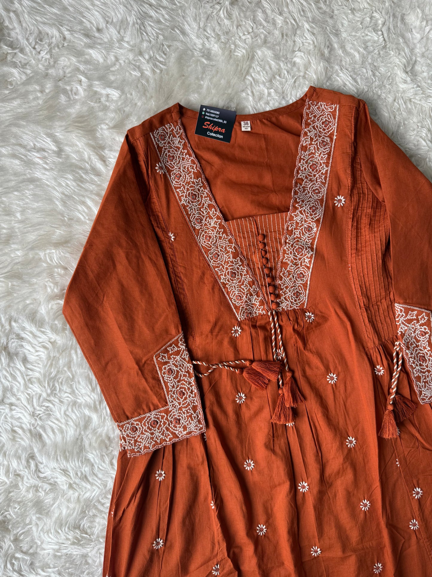 Premium Cotton Kurti Pant Dupatta Set