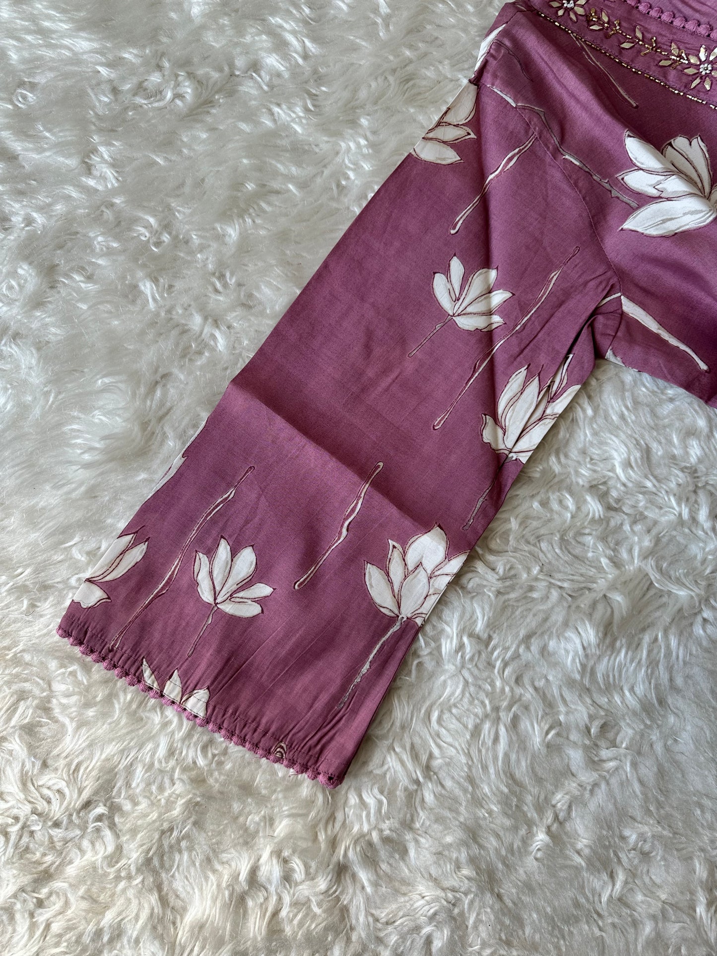 Pure Muslin Silk Co-ord Set