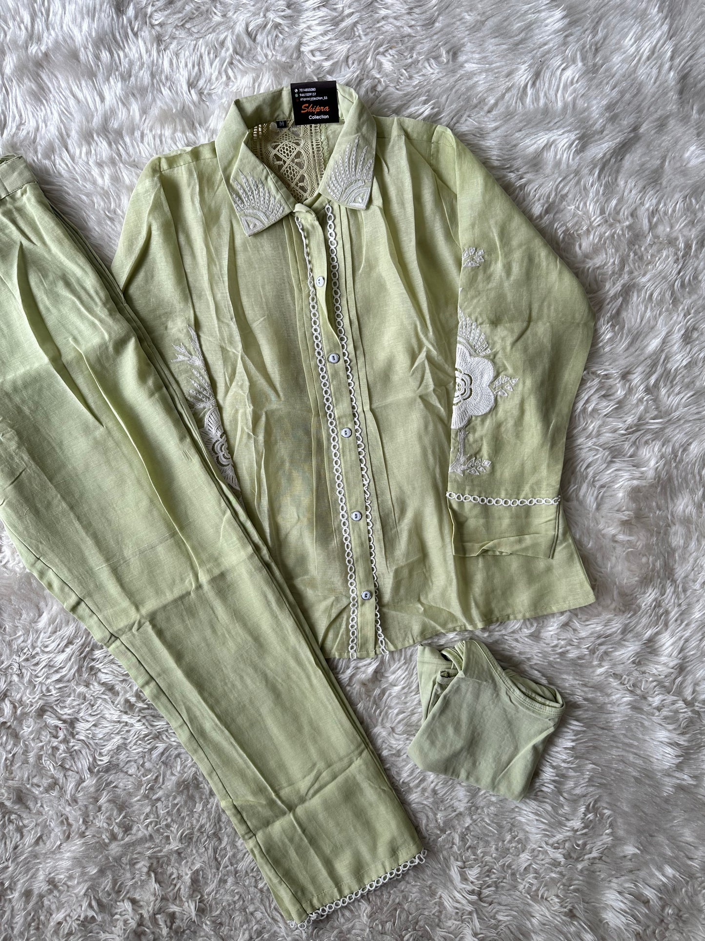 Pure Linen Co-ord Set