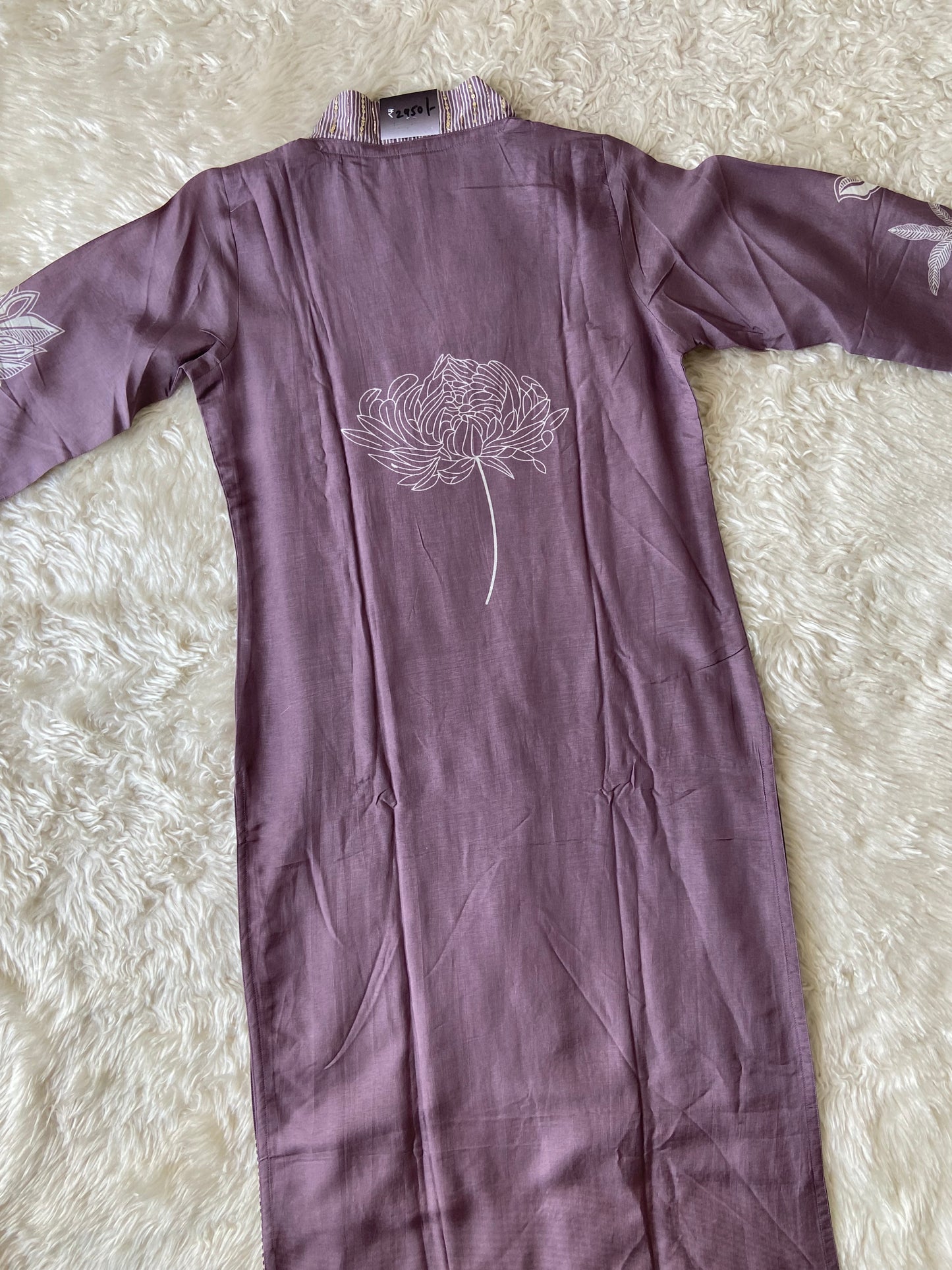 Russian Silk Kurti Pant Dupatta Set