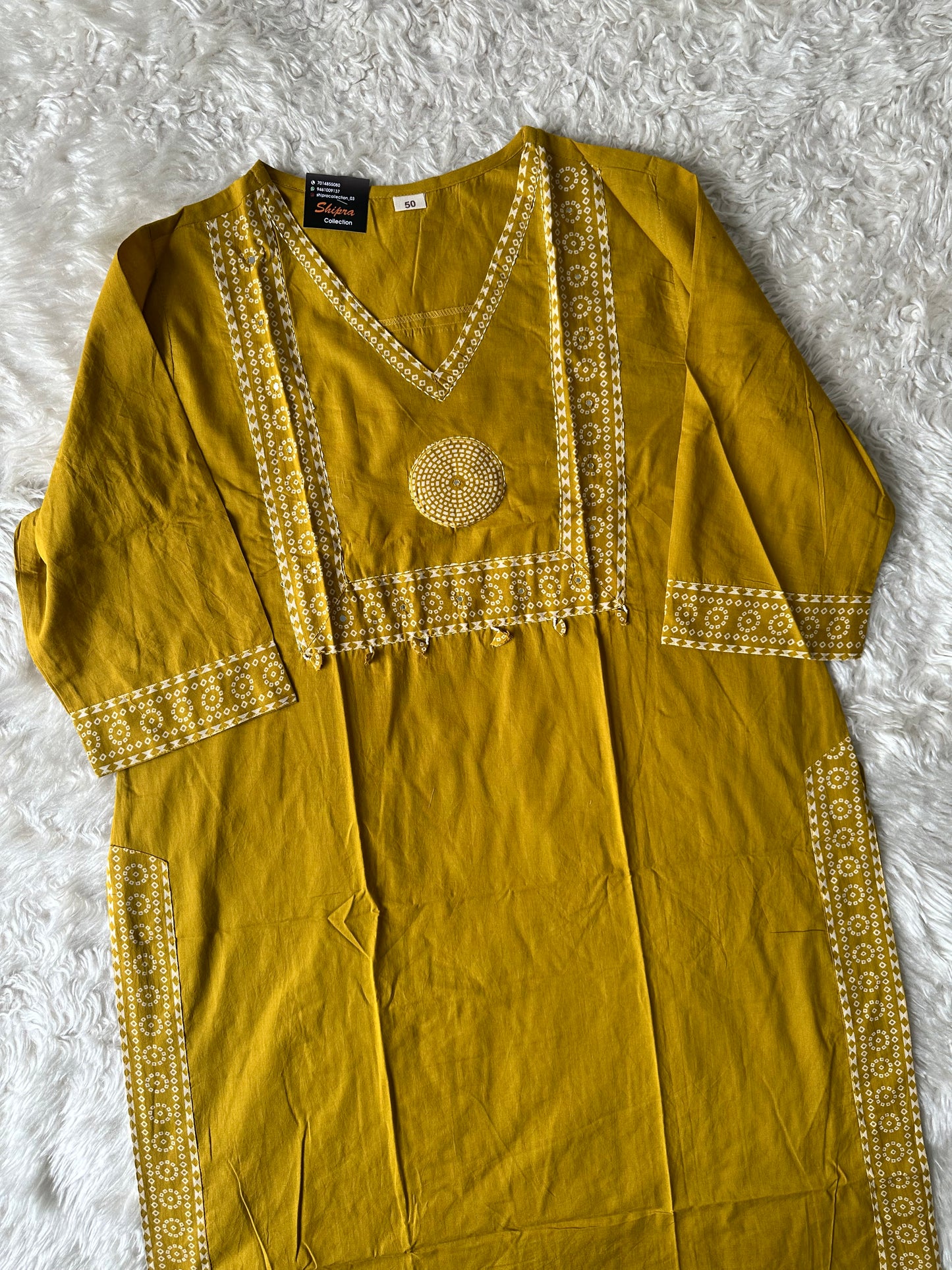 Premium Cotton Kurti Pant Dupatta Set
