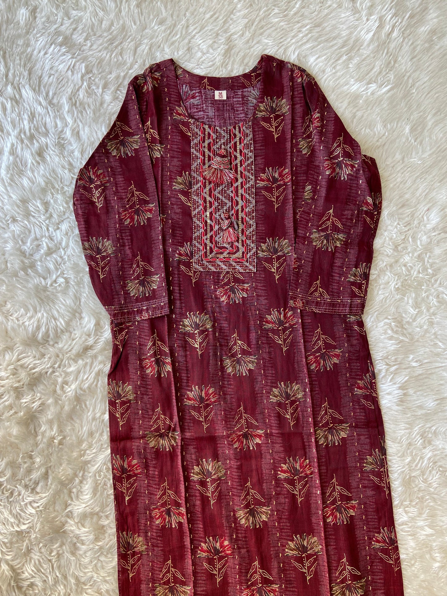 Soft Rayon Kurti Pant Set