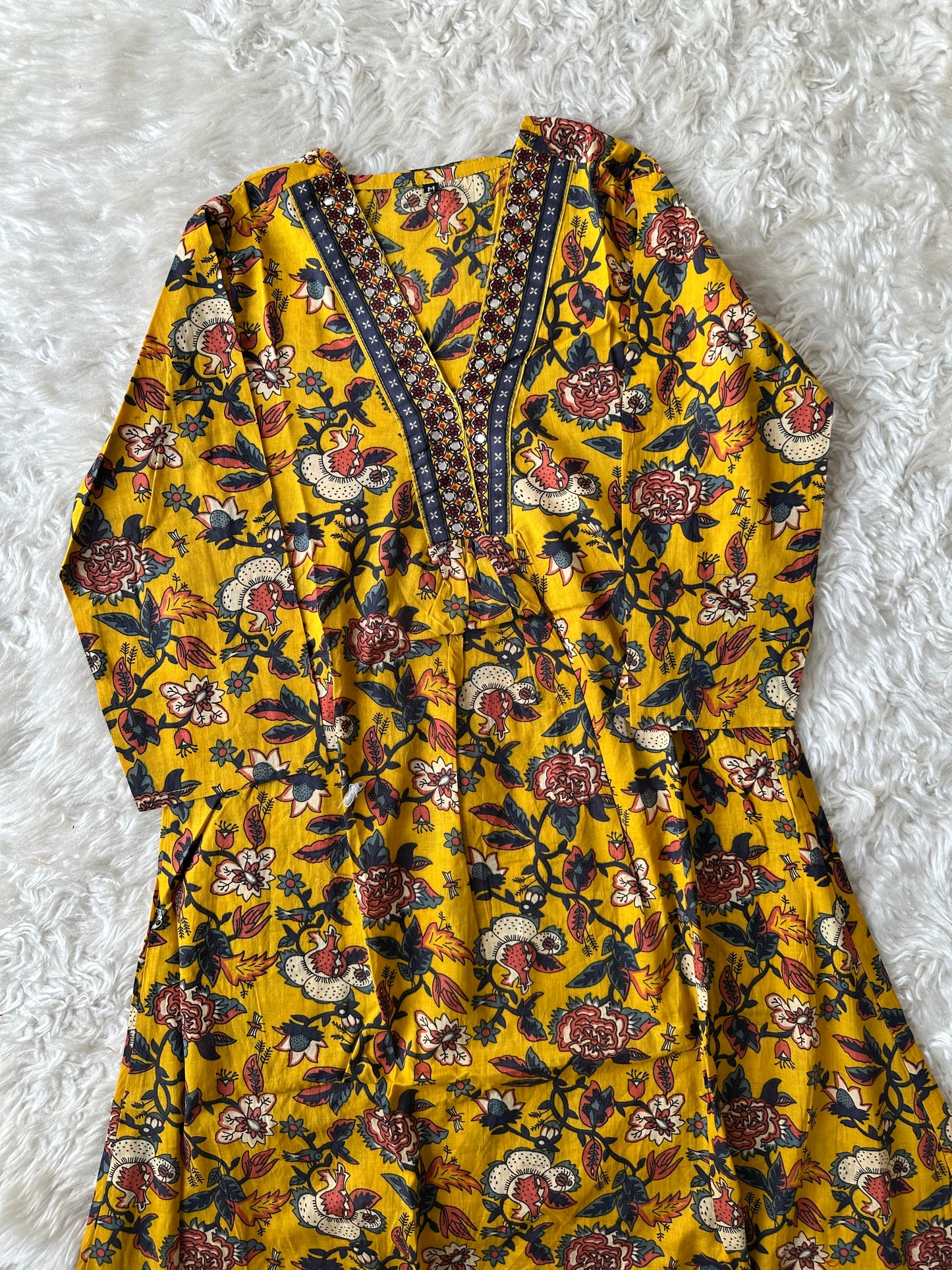 Budget Friendly Flare Kurti Pant Dupatta Set