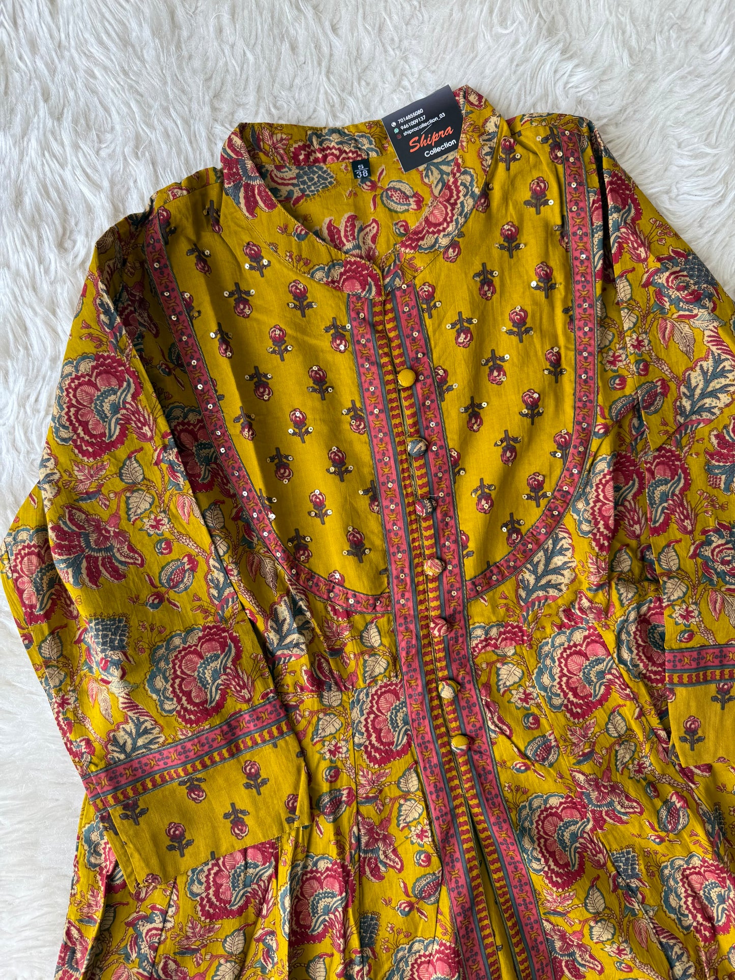 Premium Cotton Kurti Pant Dupatta Set