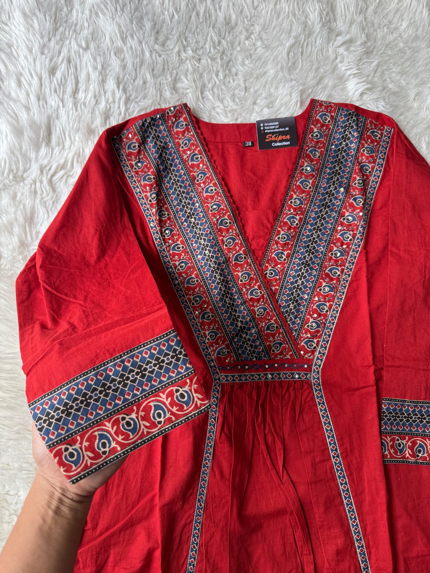 Premium Cotton Kurti Pant Dupatta Set