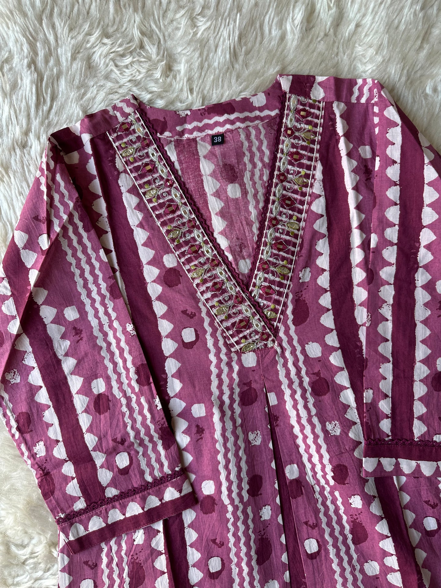 Stock Clearance 🚨 Premium Cotton Kurti Pant Set