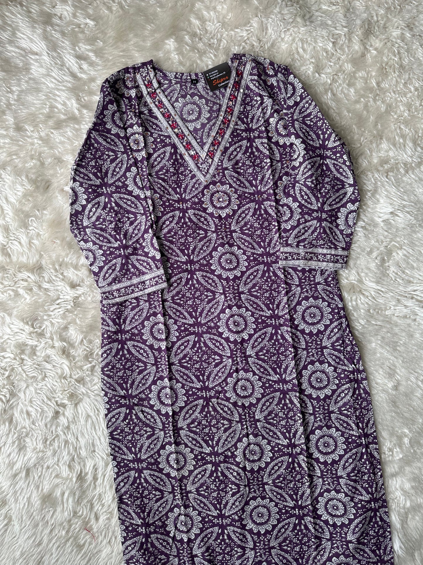 Pure Cotton Kurti