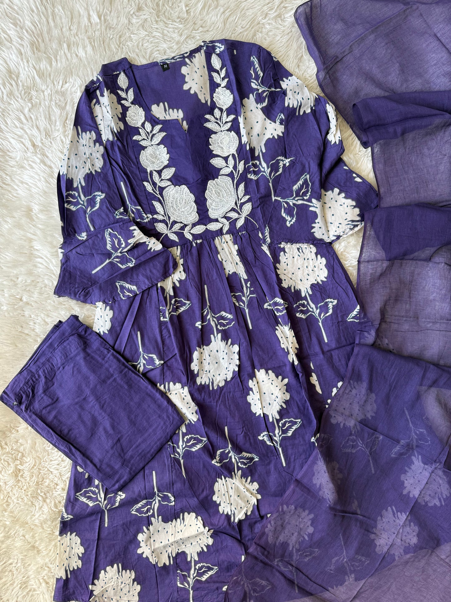 Budget Friendly Cotton flare Set