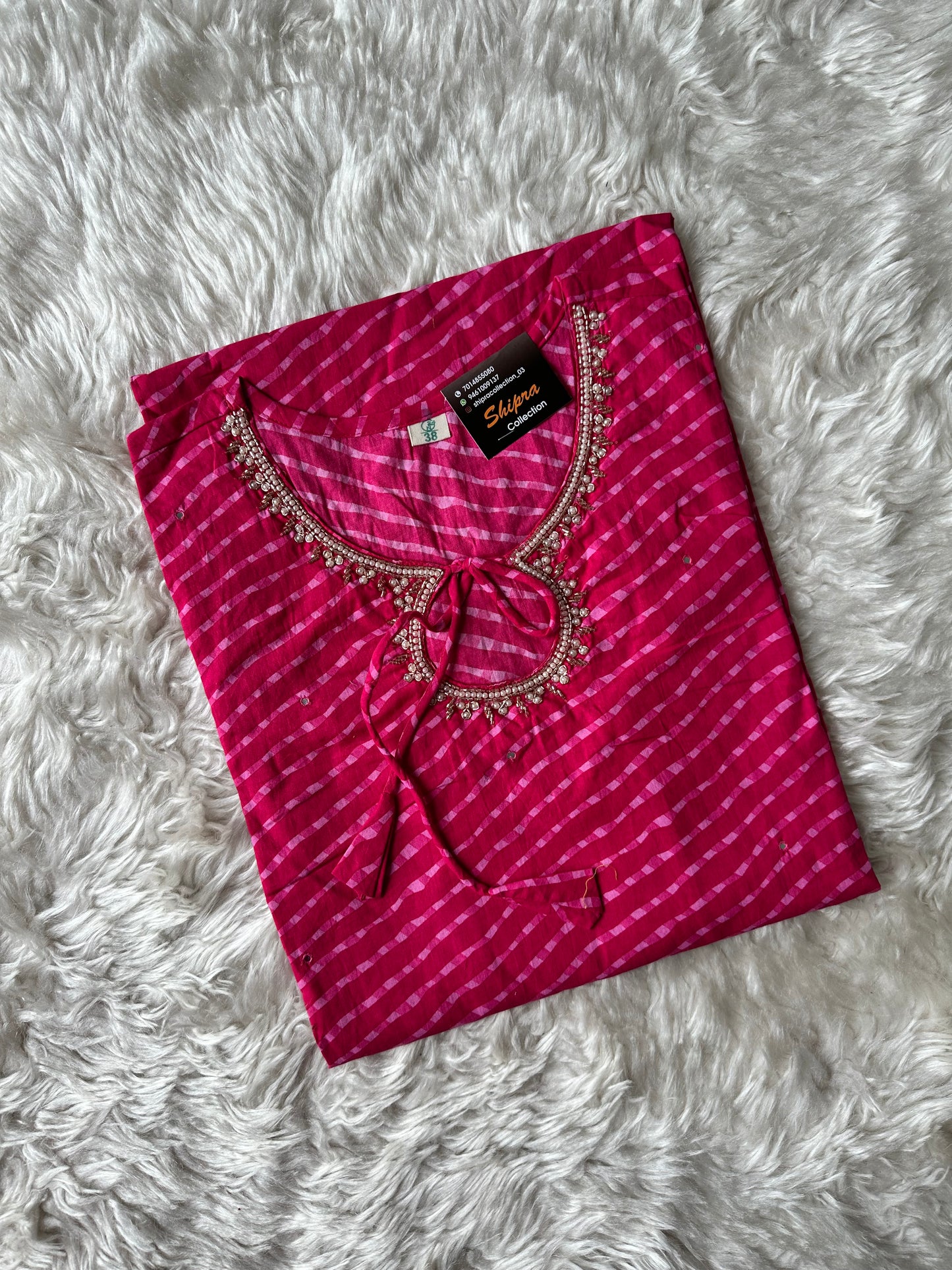 Premium Cotton Kurti Pant Dupatta Set