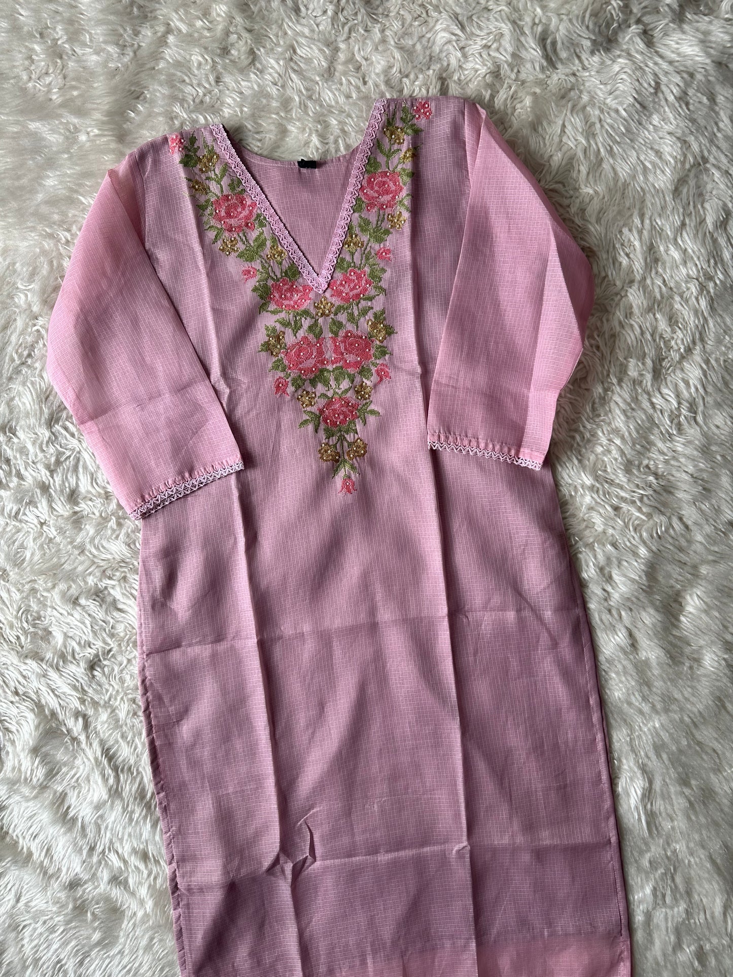 Doriya Kurti Pant Dupatta Set