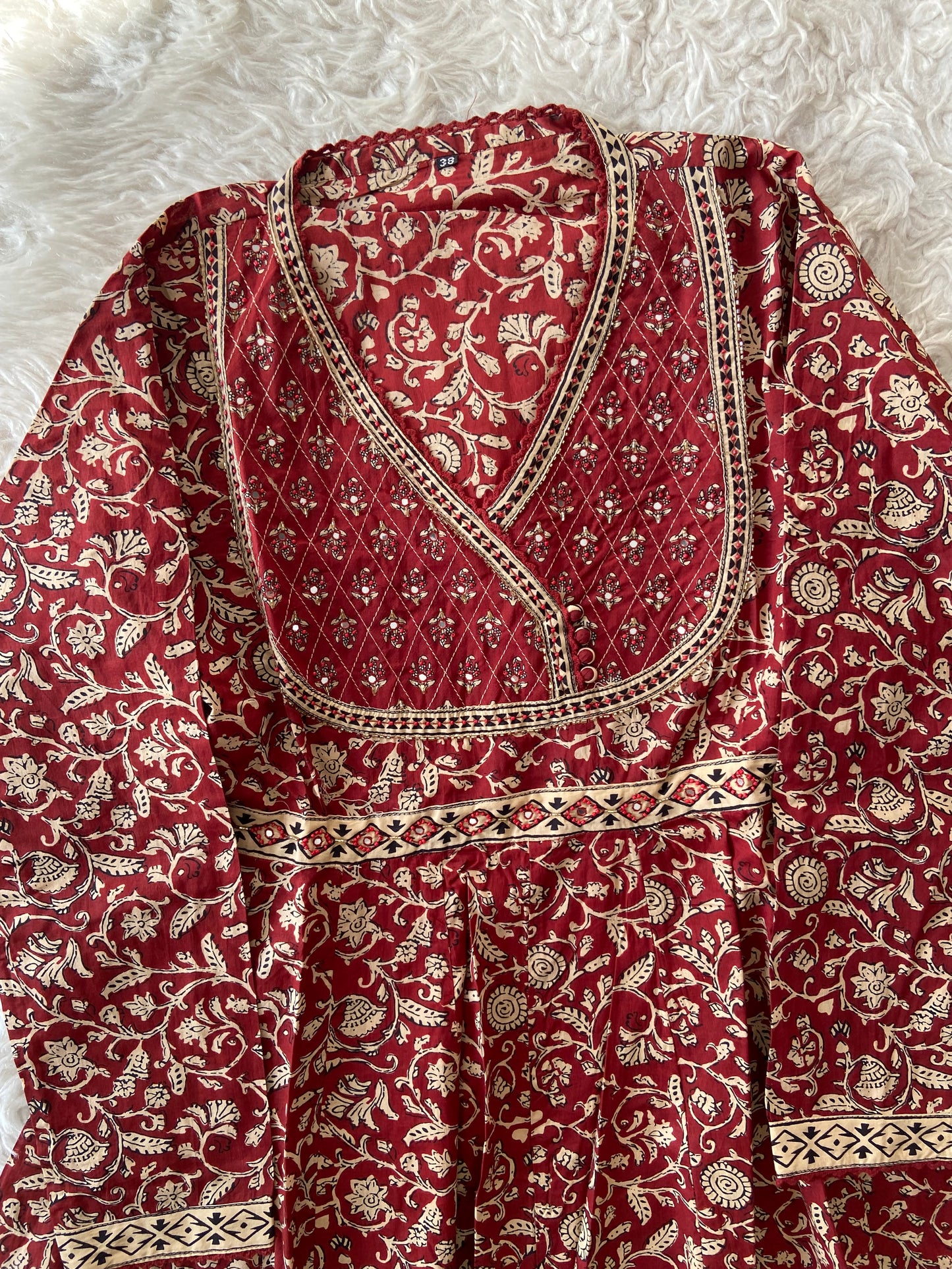 Premium Cotton Flare Kurti