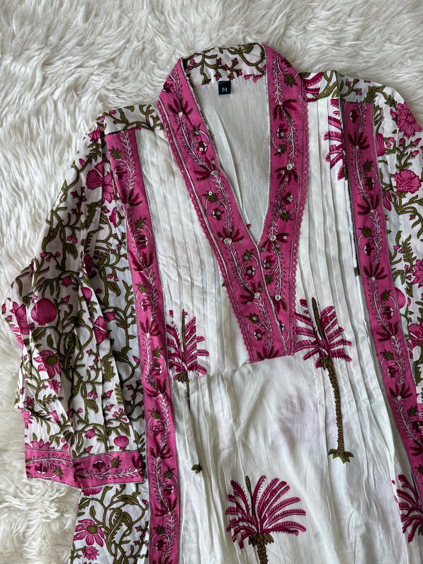 Budget Friendly Flare Kurti Pant Dupatta Set