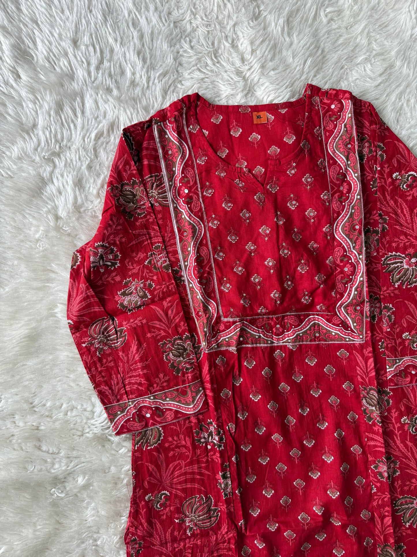 Budget Friendly Kurti Pant Dupatta Set