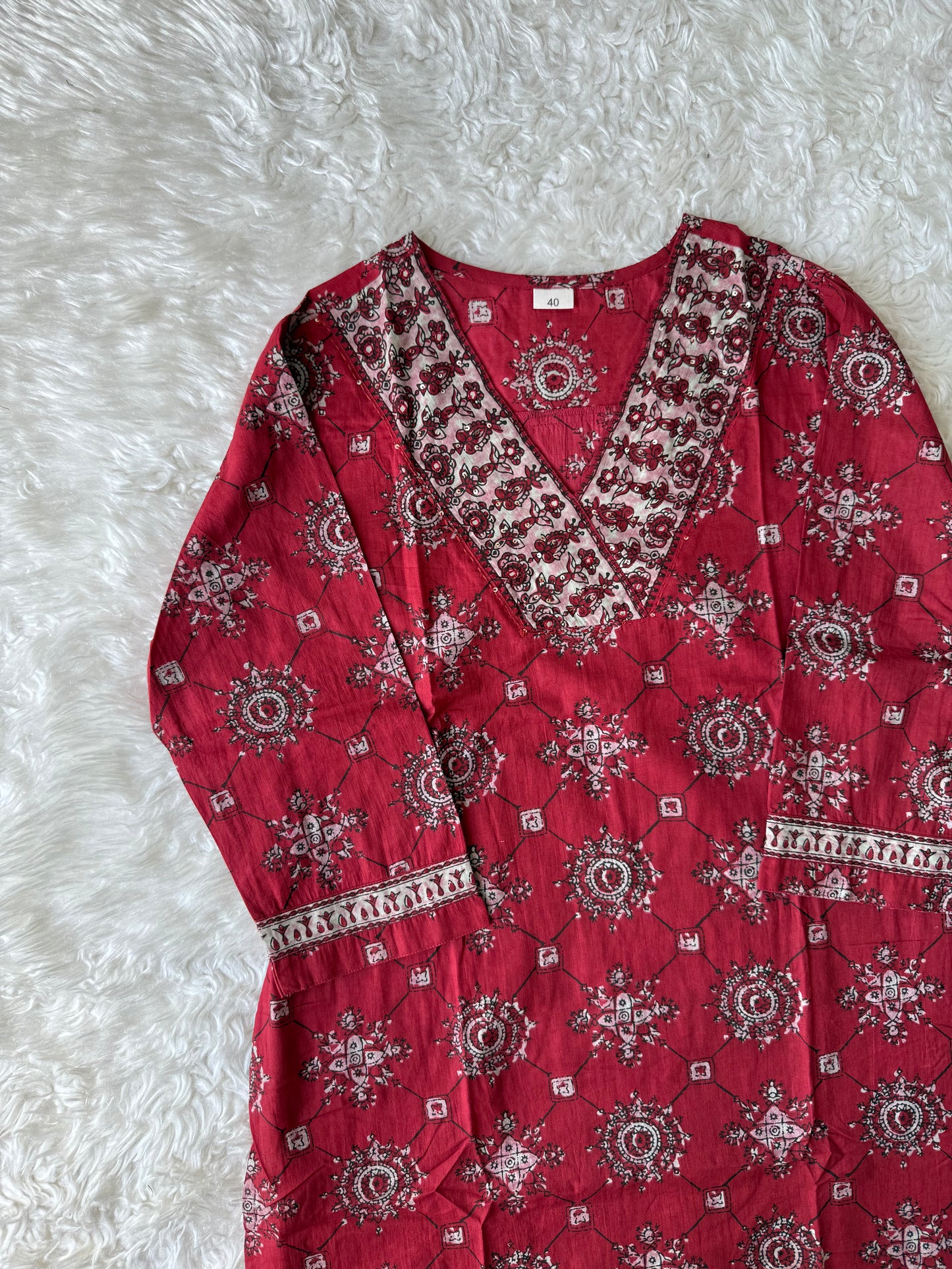 Premium Cotton Kurti Pant Dupatta Set
