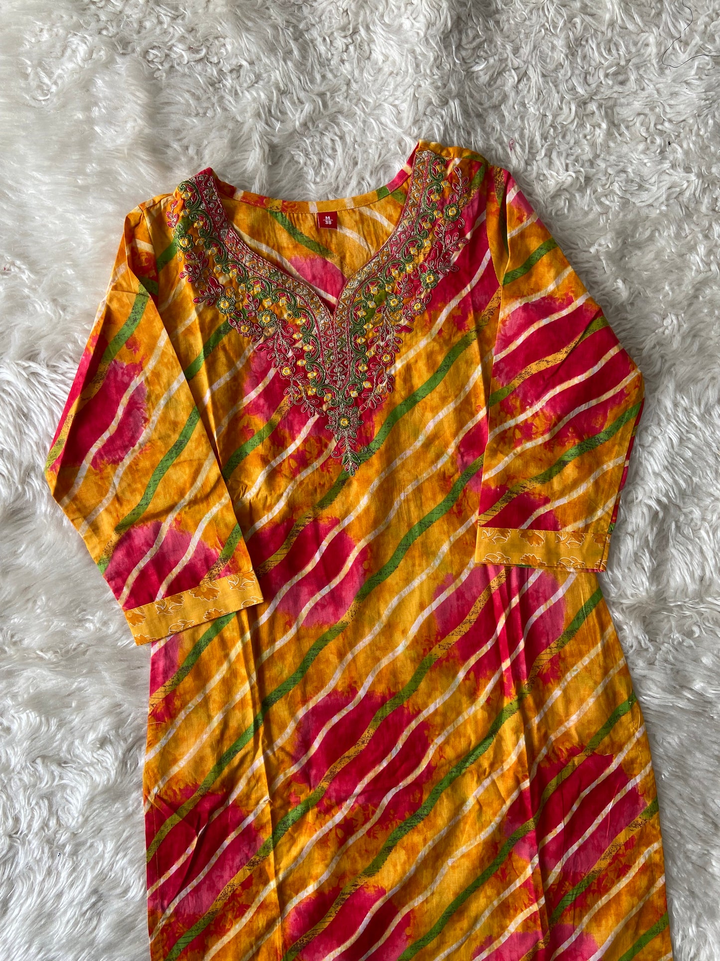 Premium Cotton Kurti Pant Dupatta Set