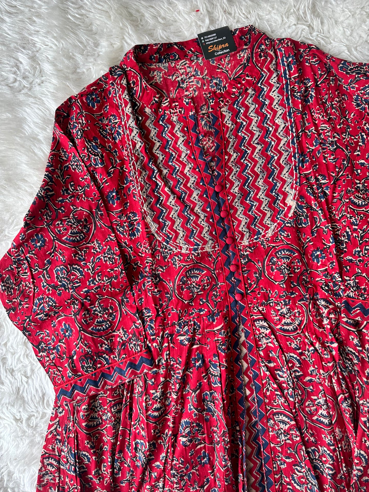Premium Cotton Kurti Dupatta Set