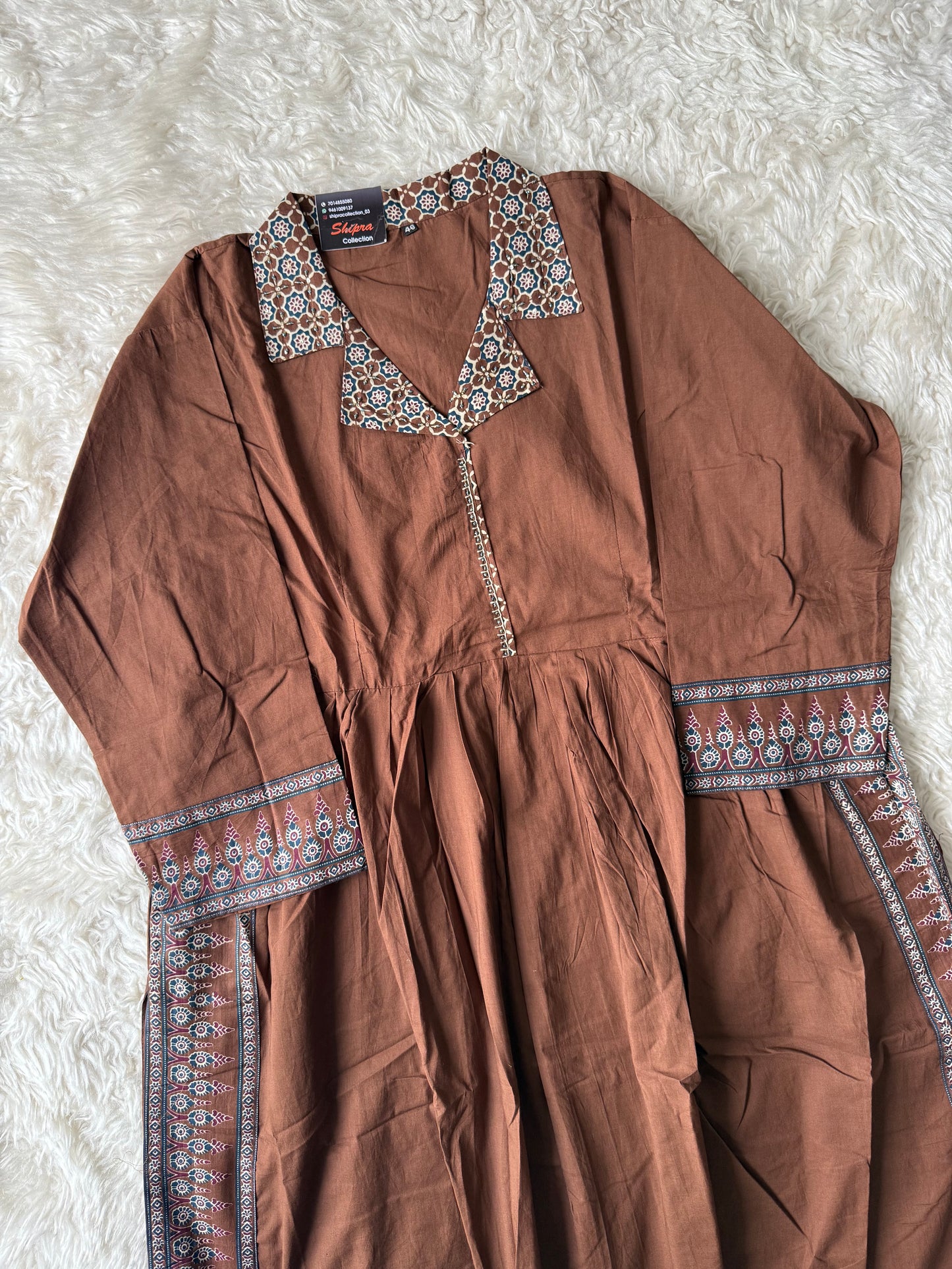 Premium Cotton Kurti Plazo Dupatta Set