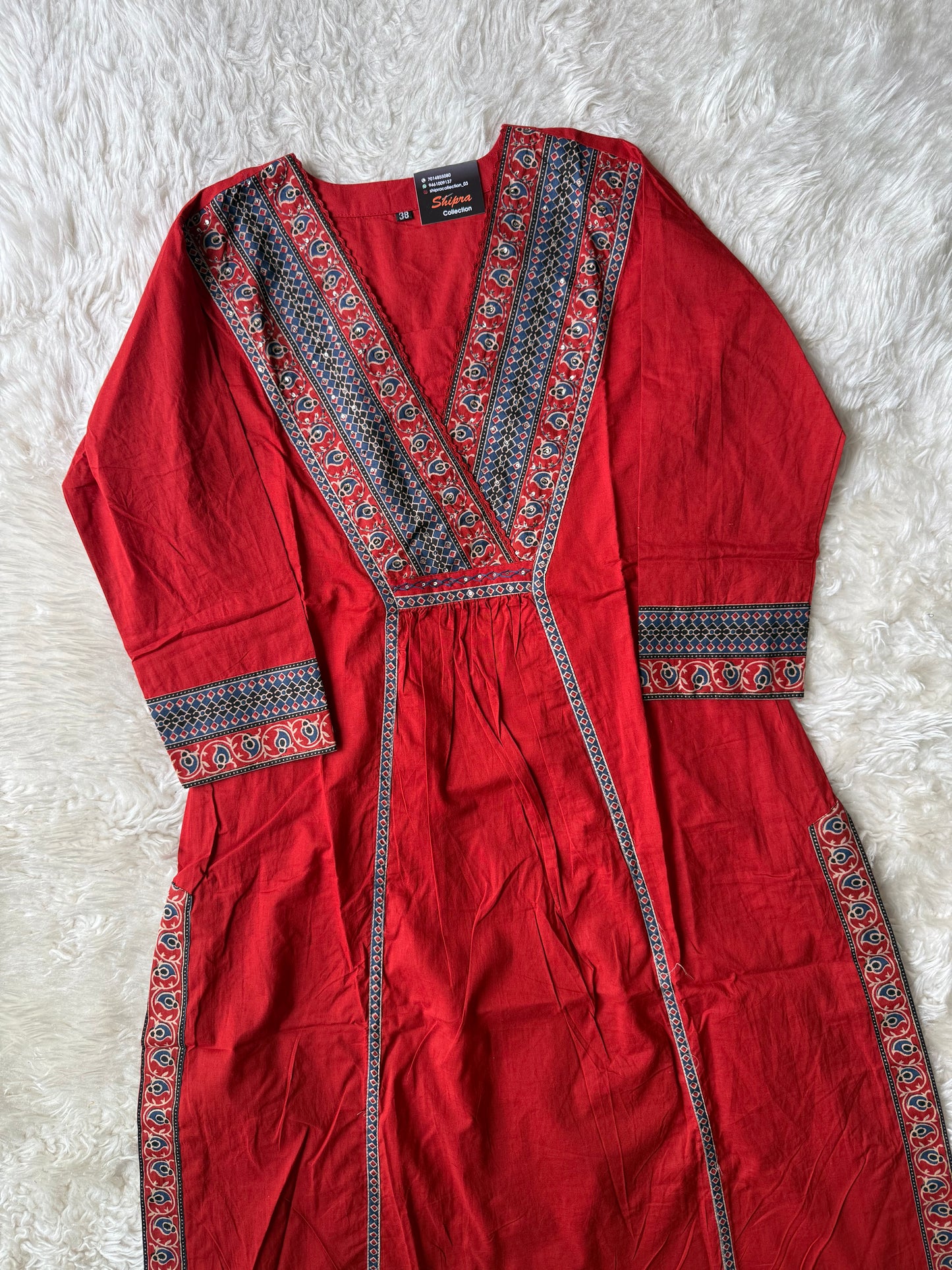 Premium Cotton Kurti Pant Dupatta Set
