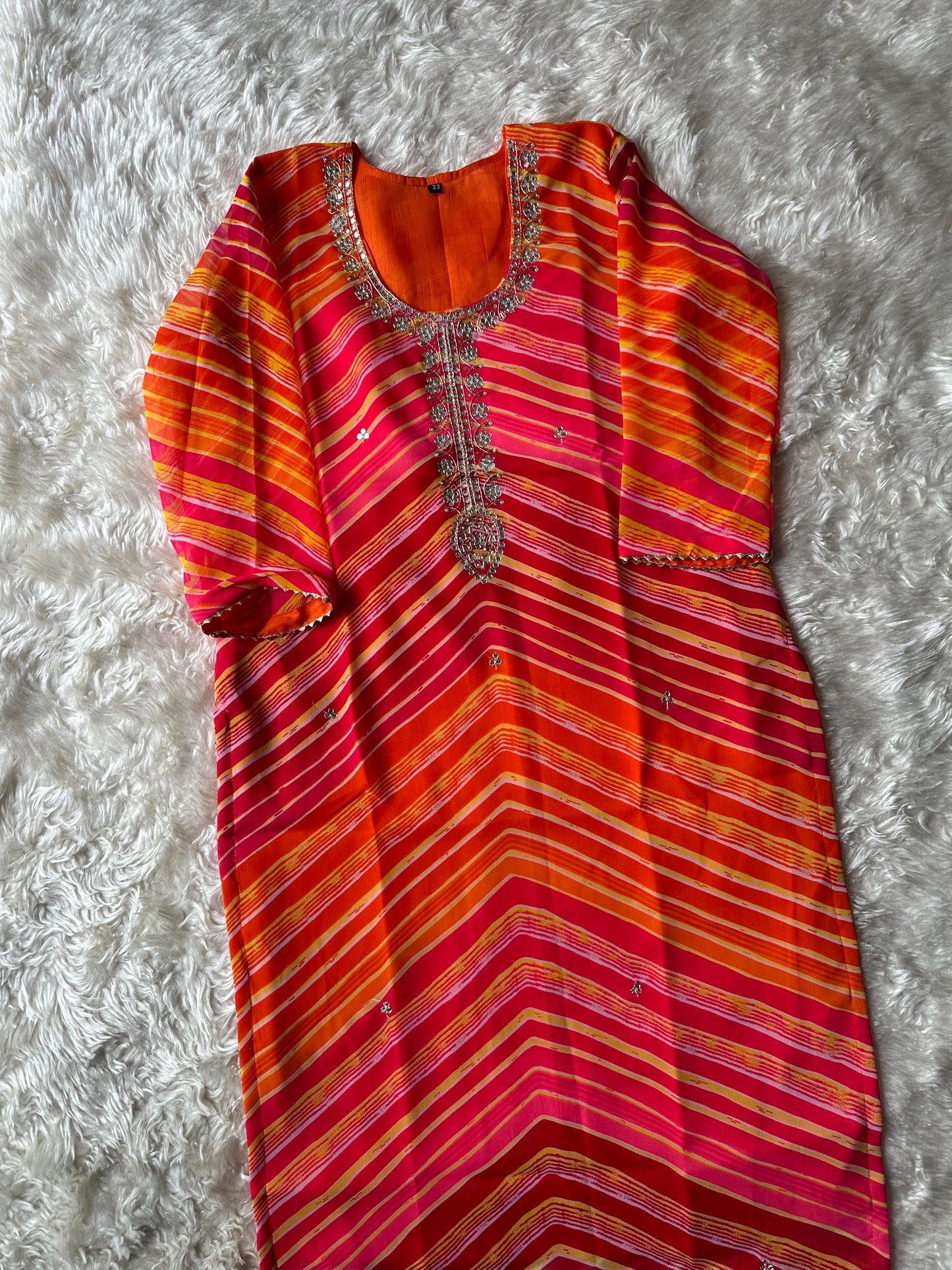 Georgette kurti